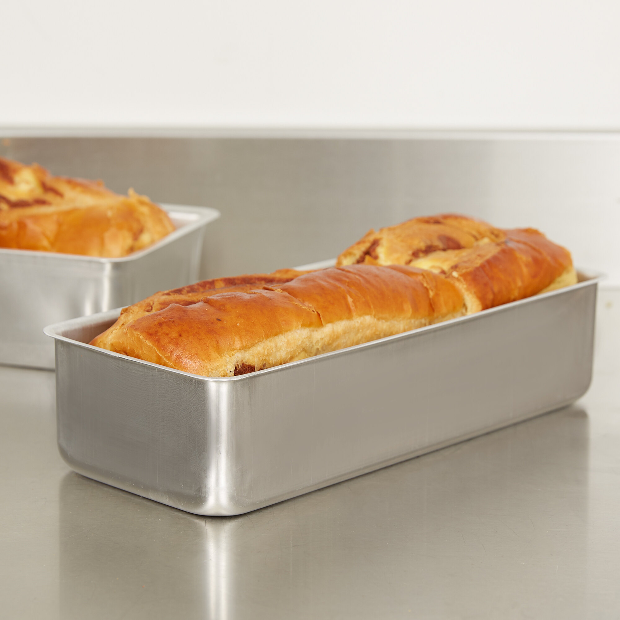 Stainless Steel French Bread Pan - 3 Groove Baguette Baking Tray For Homemade Bread