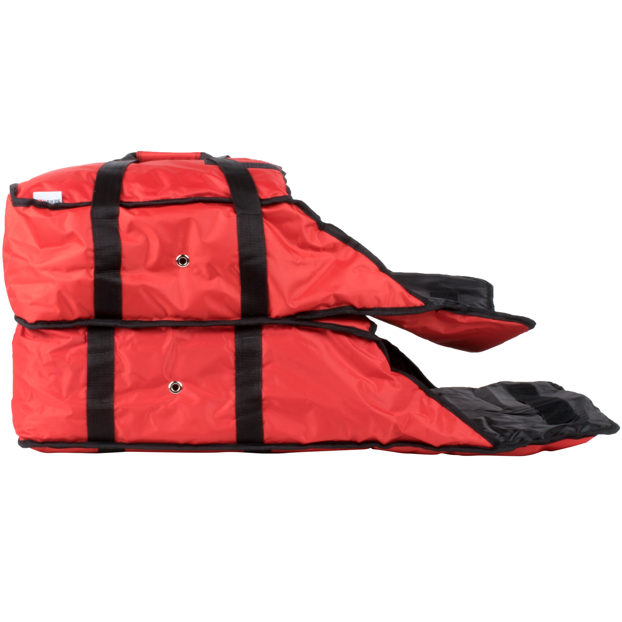 ServIt Insulated Pizza Delivery Bag, Red Soft-Sided heavy-Duty Nylon ...