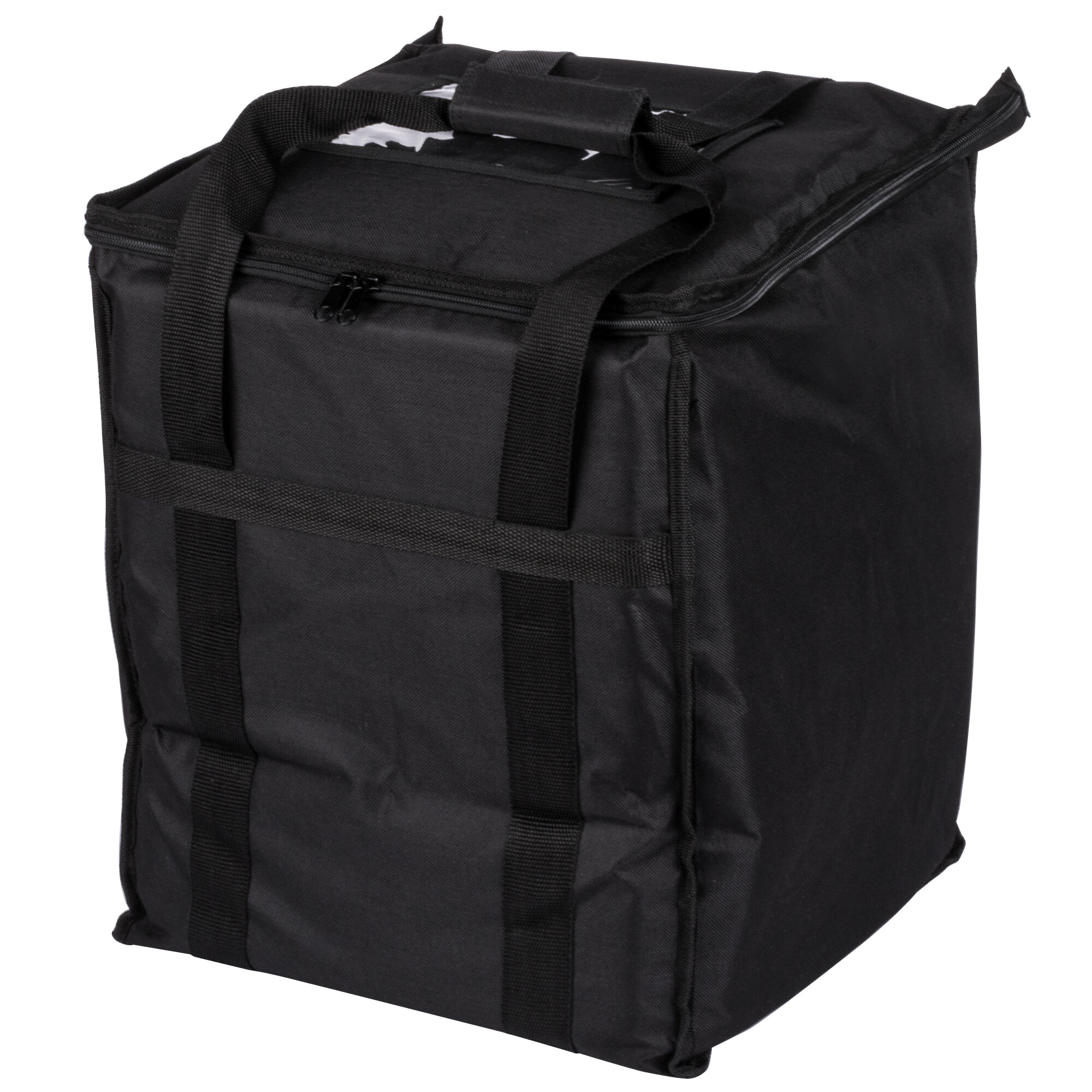 Choice Insulated Food Delivery Bag, Black Nylon, 13