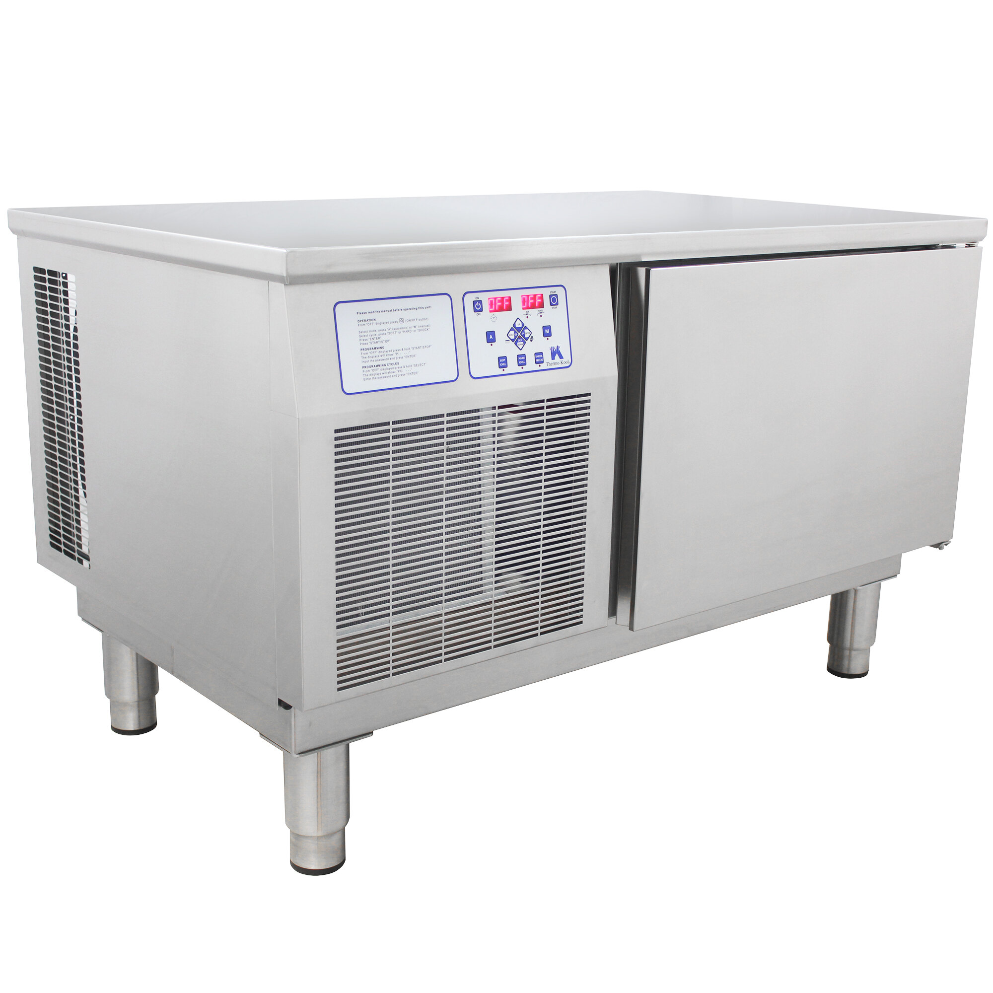 ThermoKool TK52C 5 Pan Undercounter Commercial Blast Chiller 75 lb.