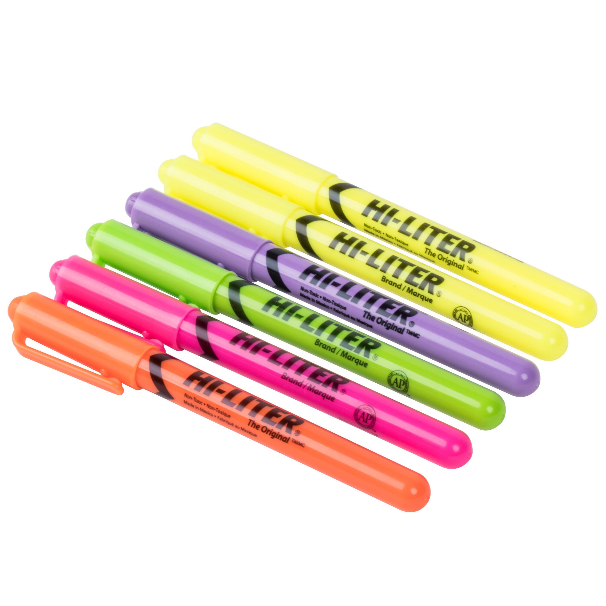 Avery 23565 HiLiter® Chisel Tip Pen Style Highlighter, Fluorescent