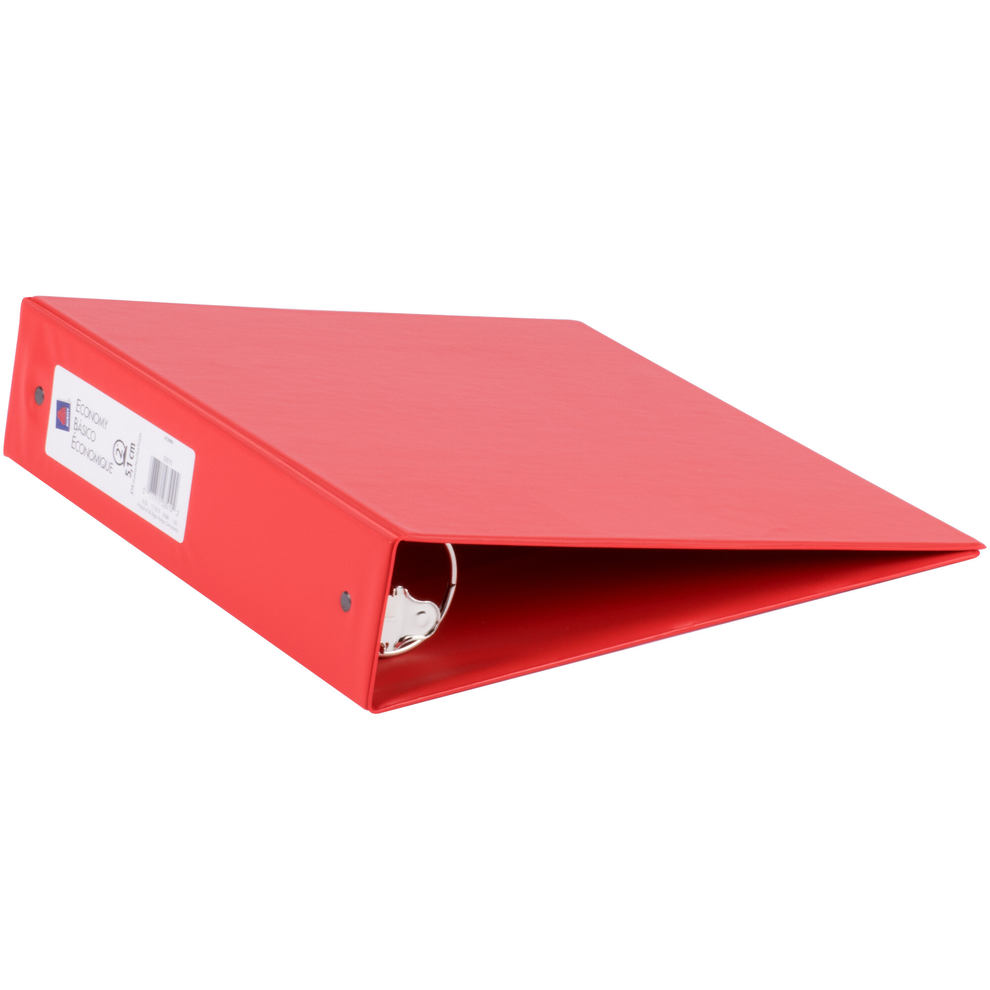 Avery 03510 Red Economy NonView Binder with 2" Round Rings