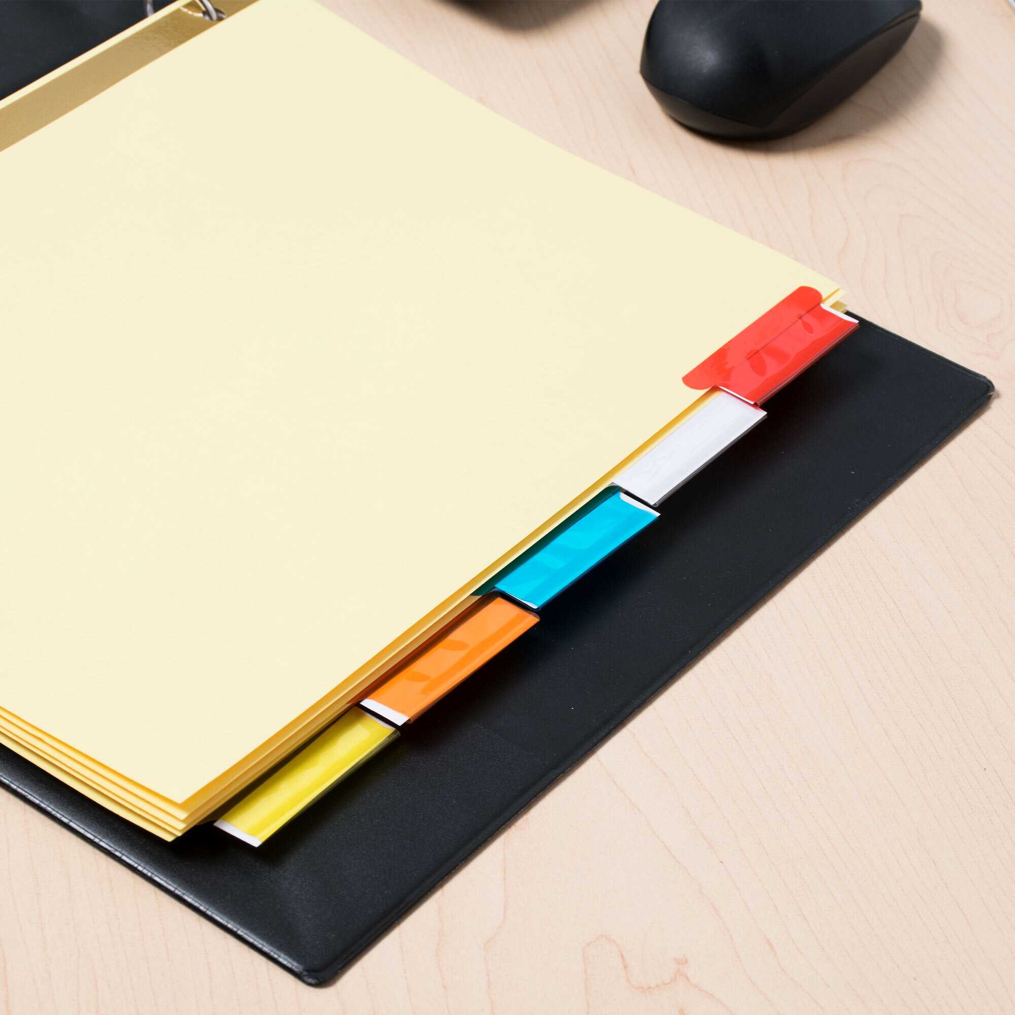 Avery 11109 Big Tab Buff Paper 5Tab MultiColor Insertable Dividers