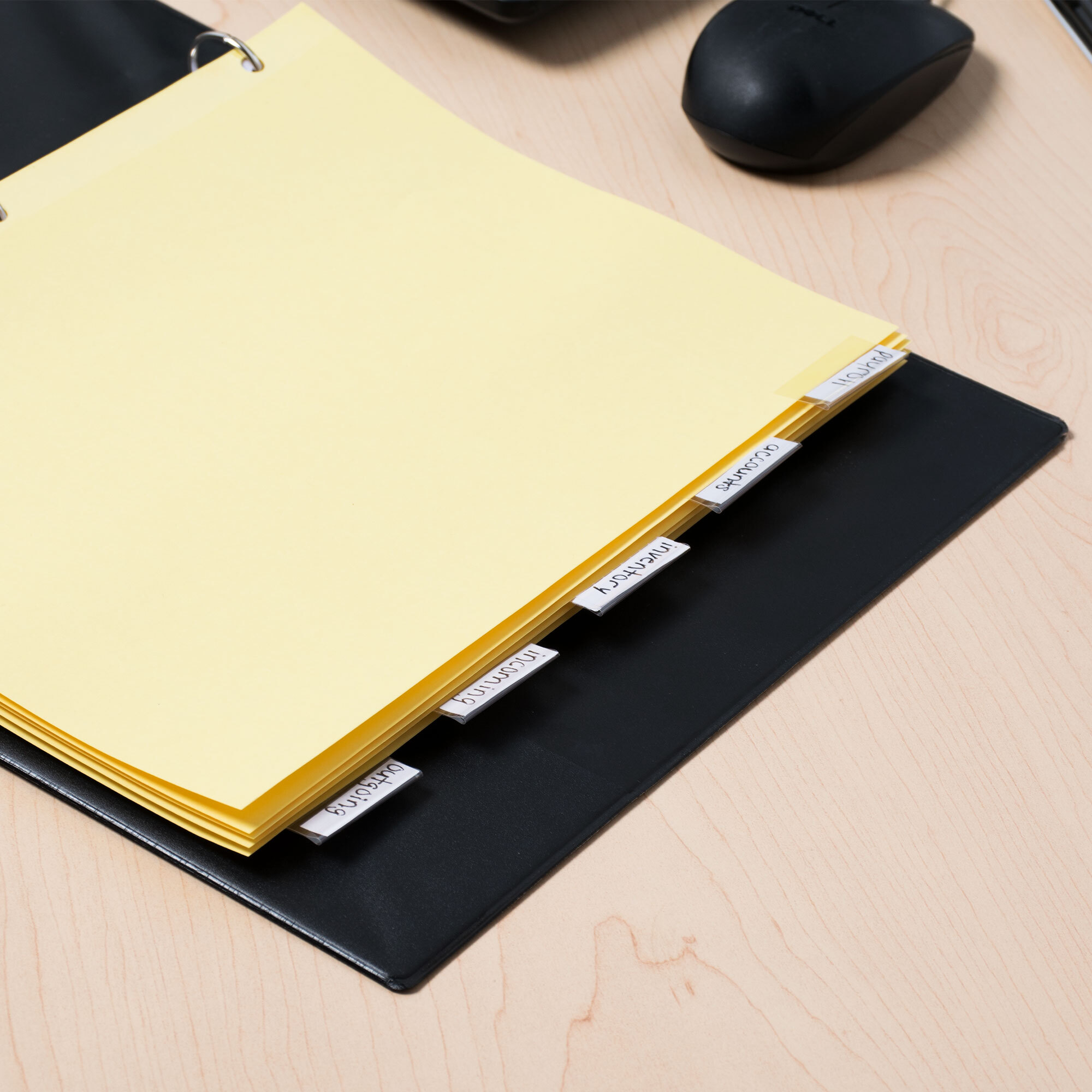 Avery Office Essentials 11466 5Tab Clear Insertable Dividers