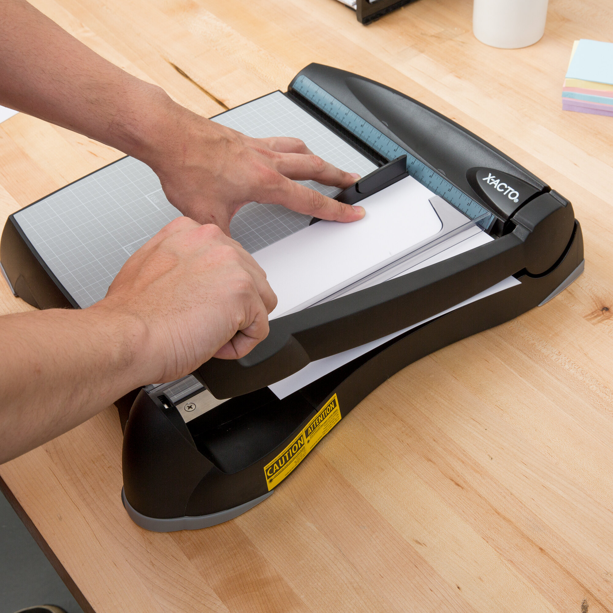 XActo 26234 12" Square 12 Sheet Laser Guillotine Paper Trimmer with