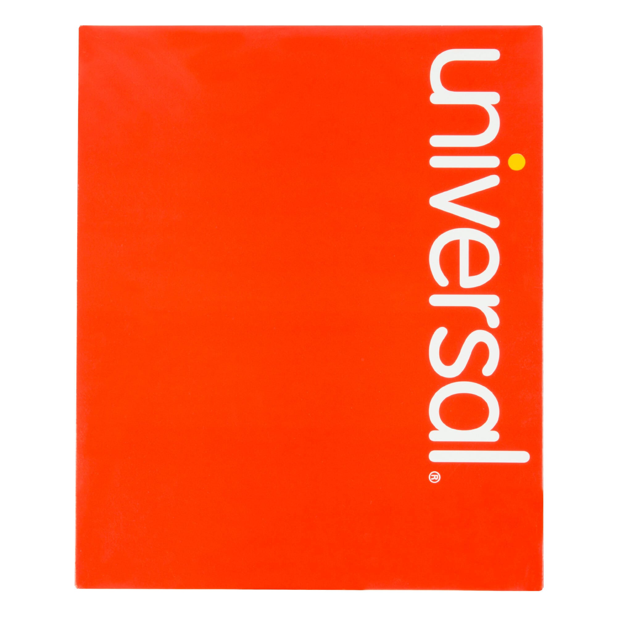 Universal UNV56638 Letter Size 2-Pocket Embossed Paper Pocket Folder ...
