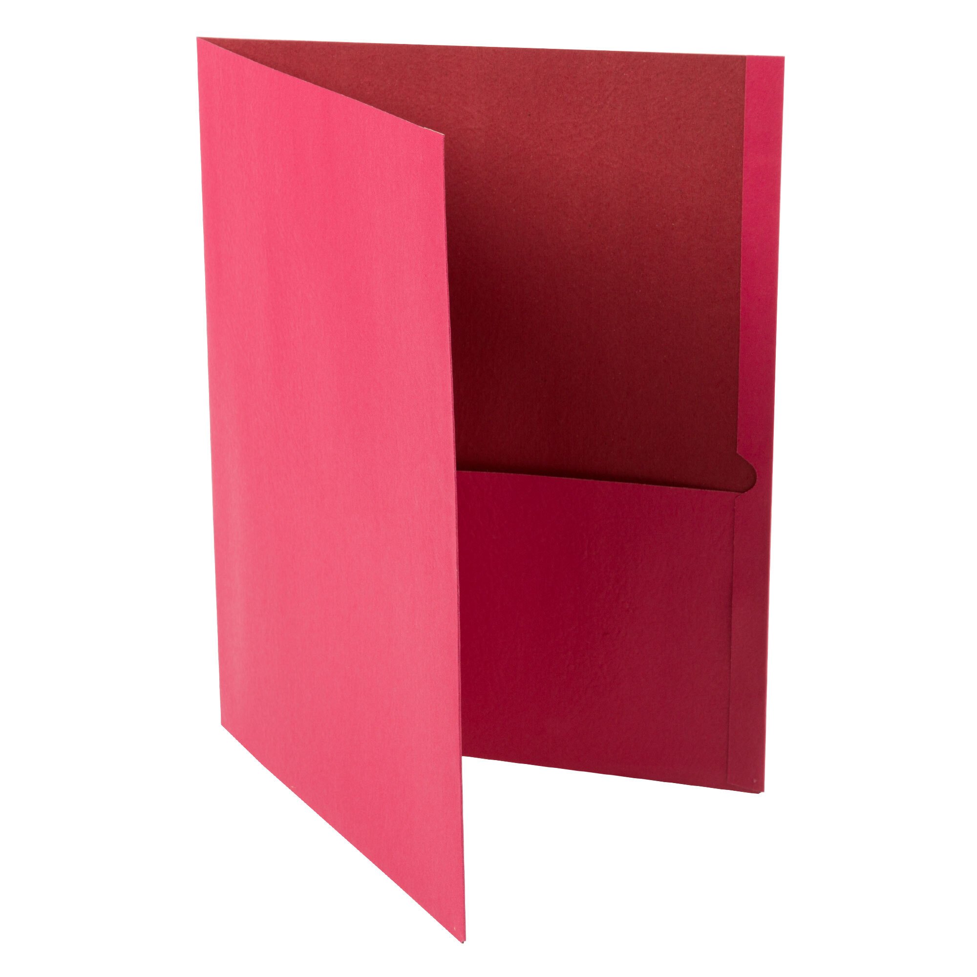 Universal UNV56611 Letter Size 2-Pocket Embossed Paper Pocket Folder ...