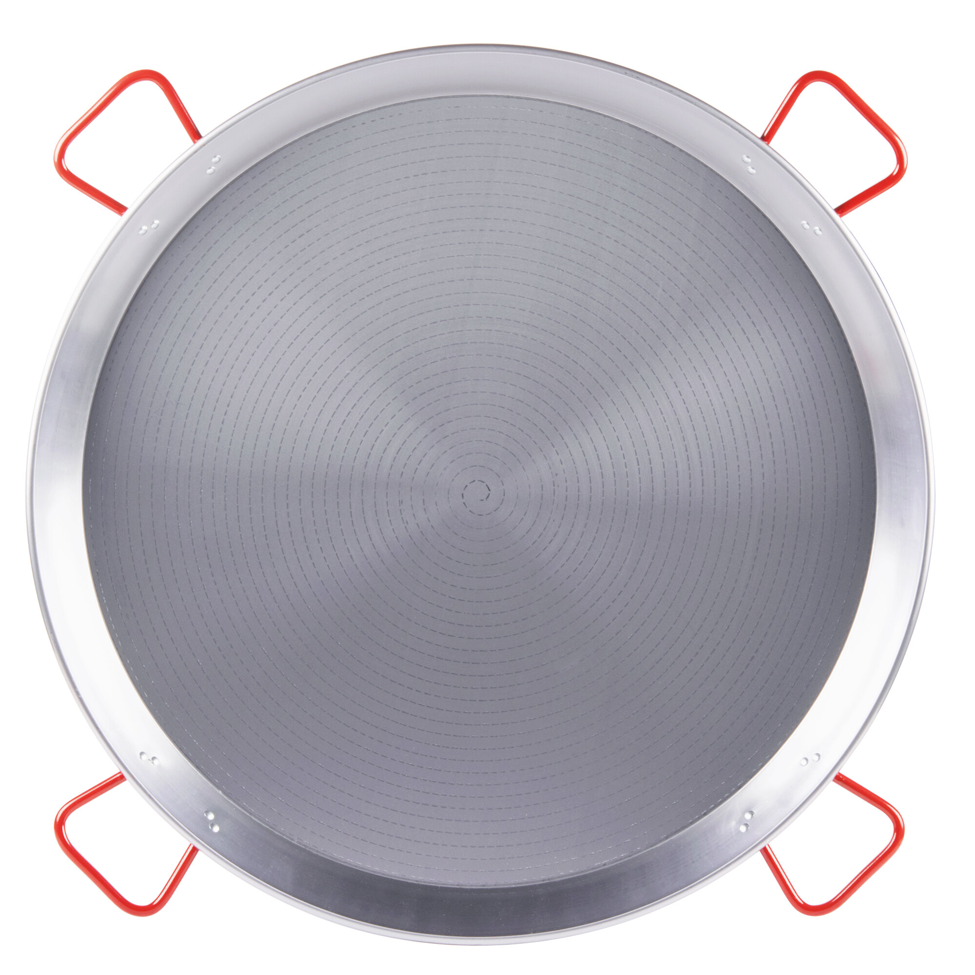 35 1/2" Polished Carbon Steel Paella Pan