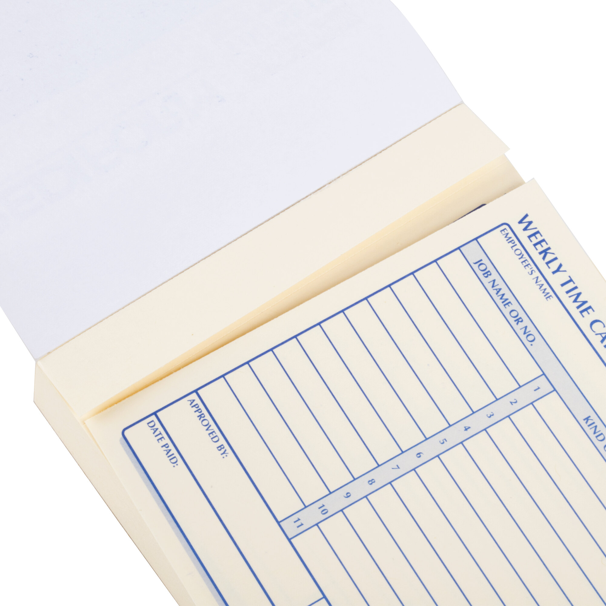 Rediform Office 4K409 Weekly Employee Time Card Book 100 Sheets Rediform RED4K409