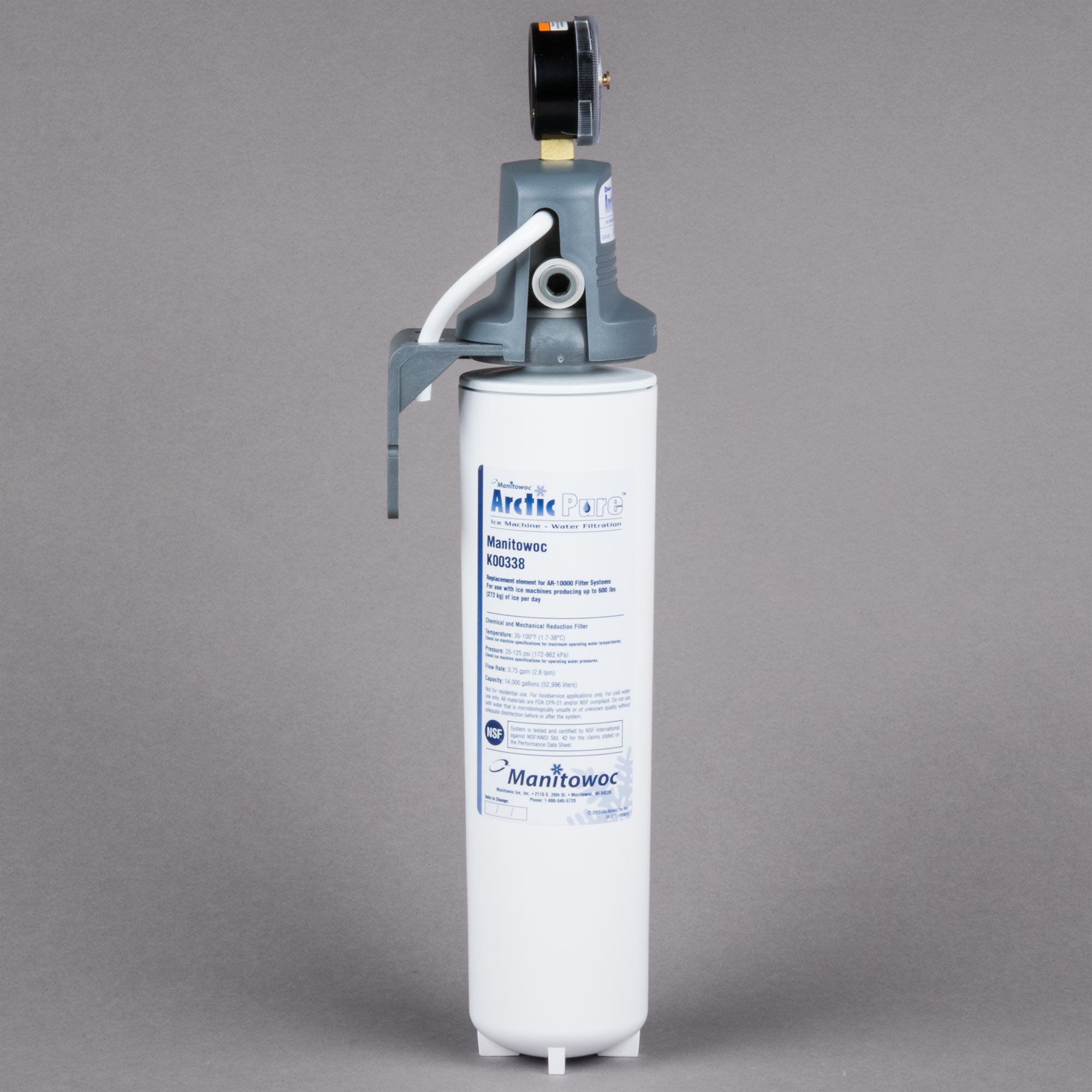 Manitowoc AR10000 Arctic Pure Single Cartridge Ice Machine Water