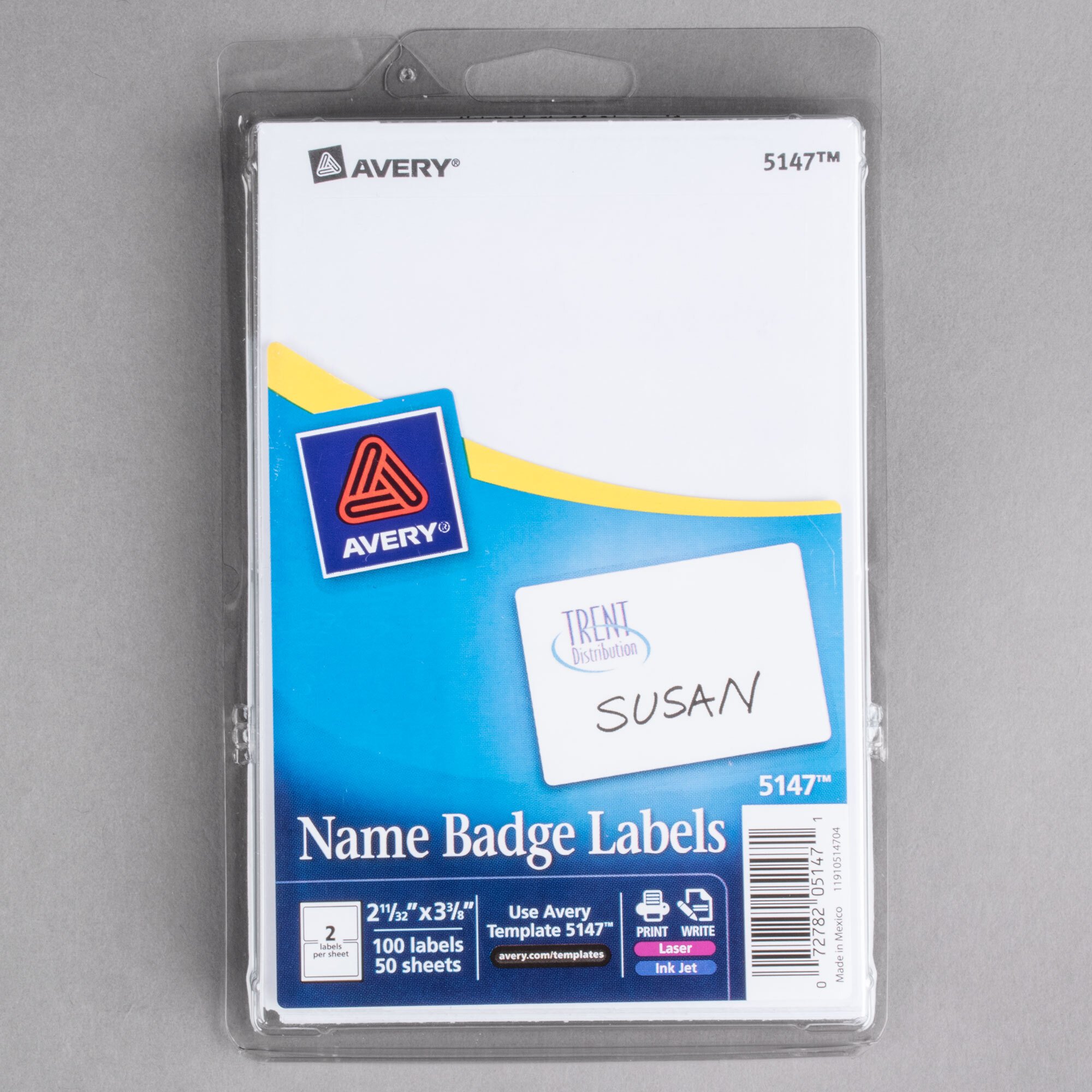 How To Print Avery Name Badges