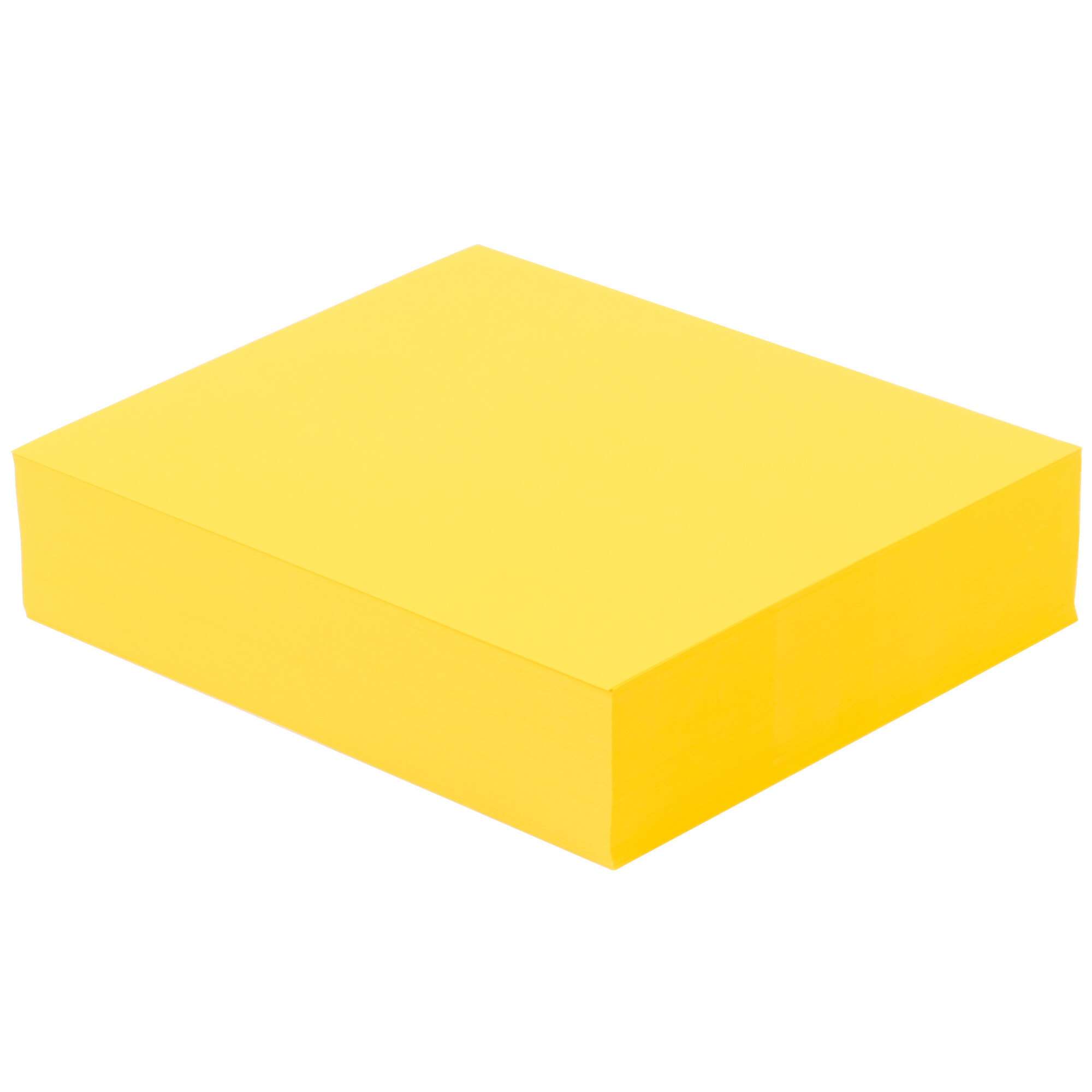 Neenah 22731 Astrobrights 8 1/2" x 11" Solar Yellow 65 Smooth Color