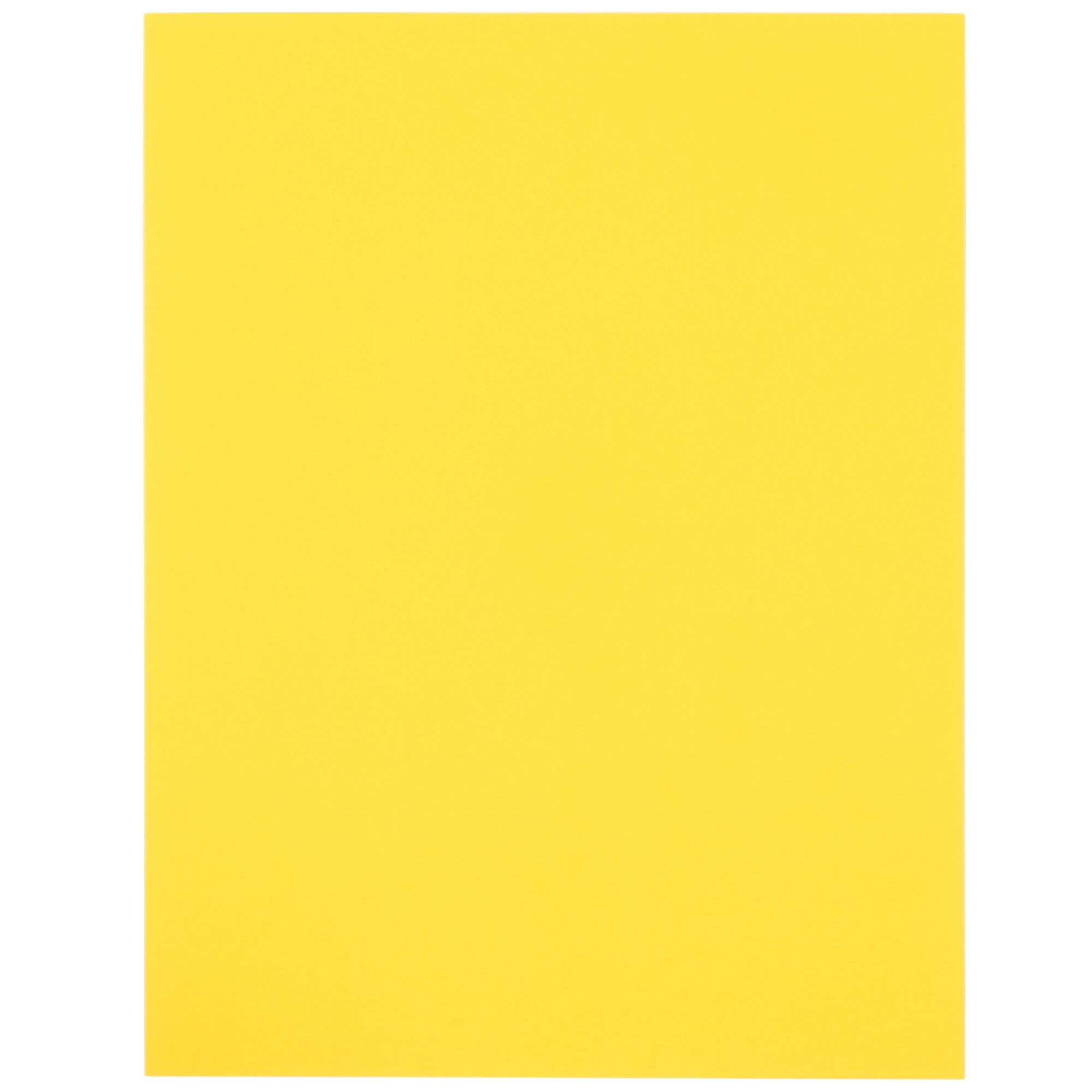 Neenah 22731 Astrobrights 8 1/2" x 11" Solar Yellow 65 Smooth Color