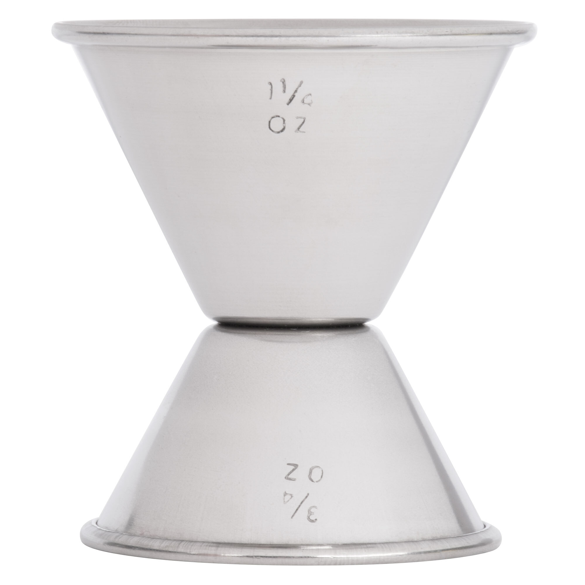 0.75 oz. & 1.25 oz. Stainless Steel Jigger