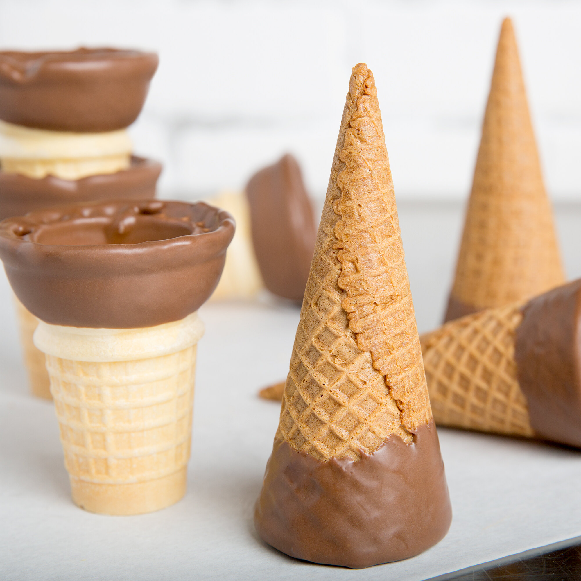 Chocolate Waffle Cone Dip - #10 Can