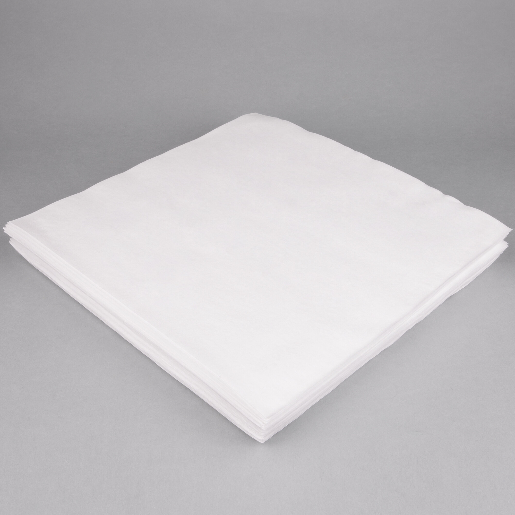 Hoffmaster 125028 Flat Pack 16" x 16" White LinenLike Napkin 500/Case