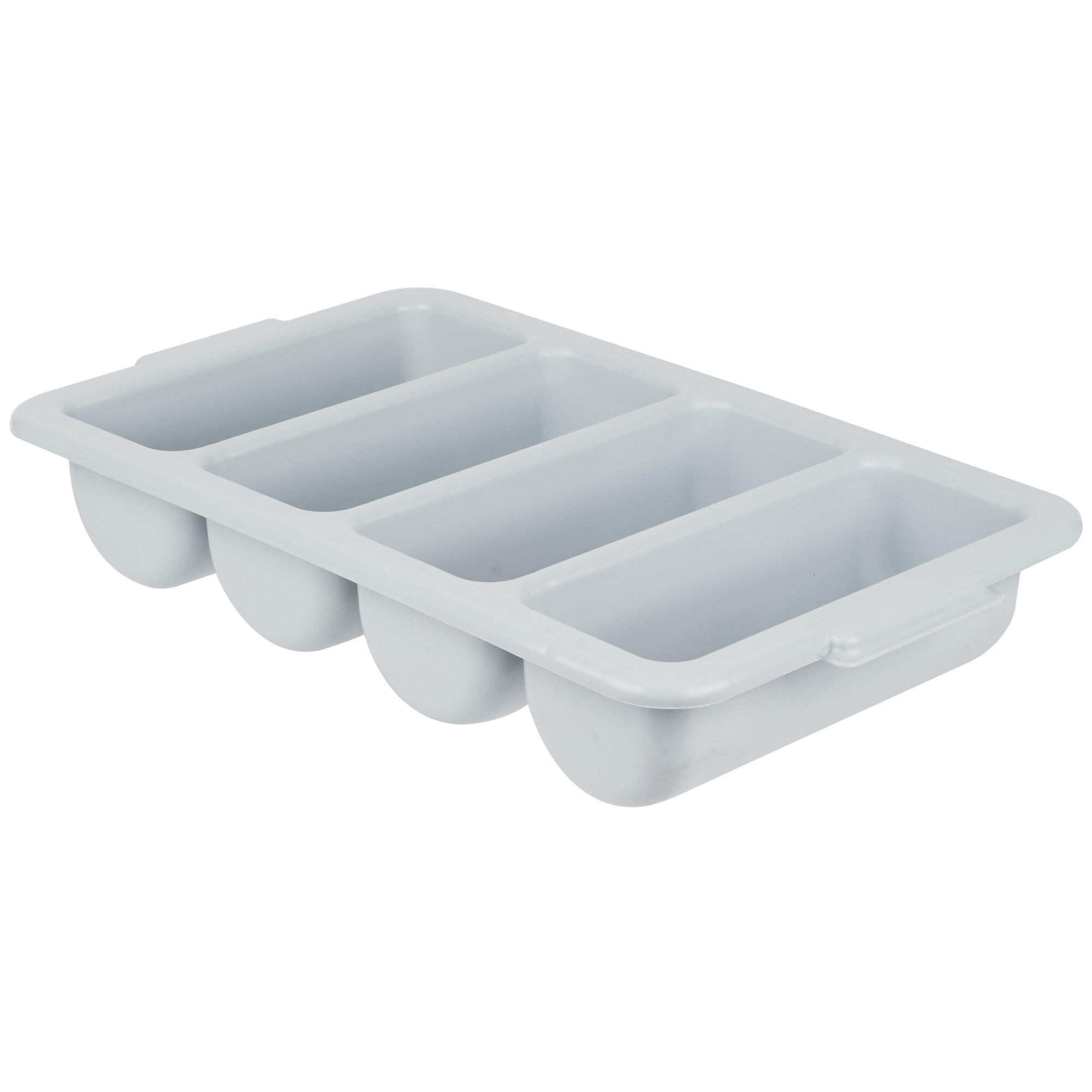Gray Polyethylene Cutlery Box