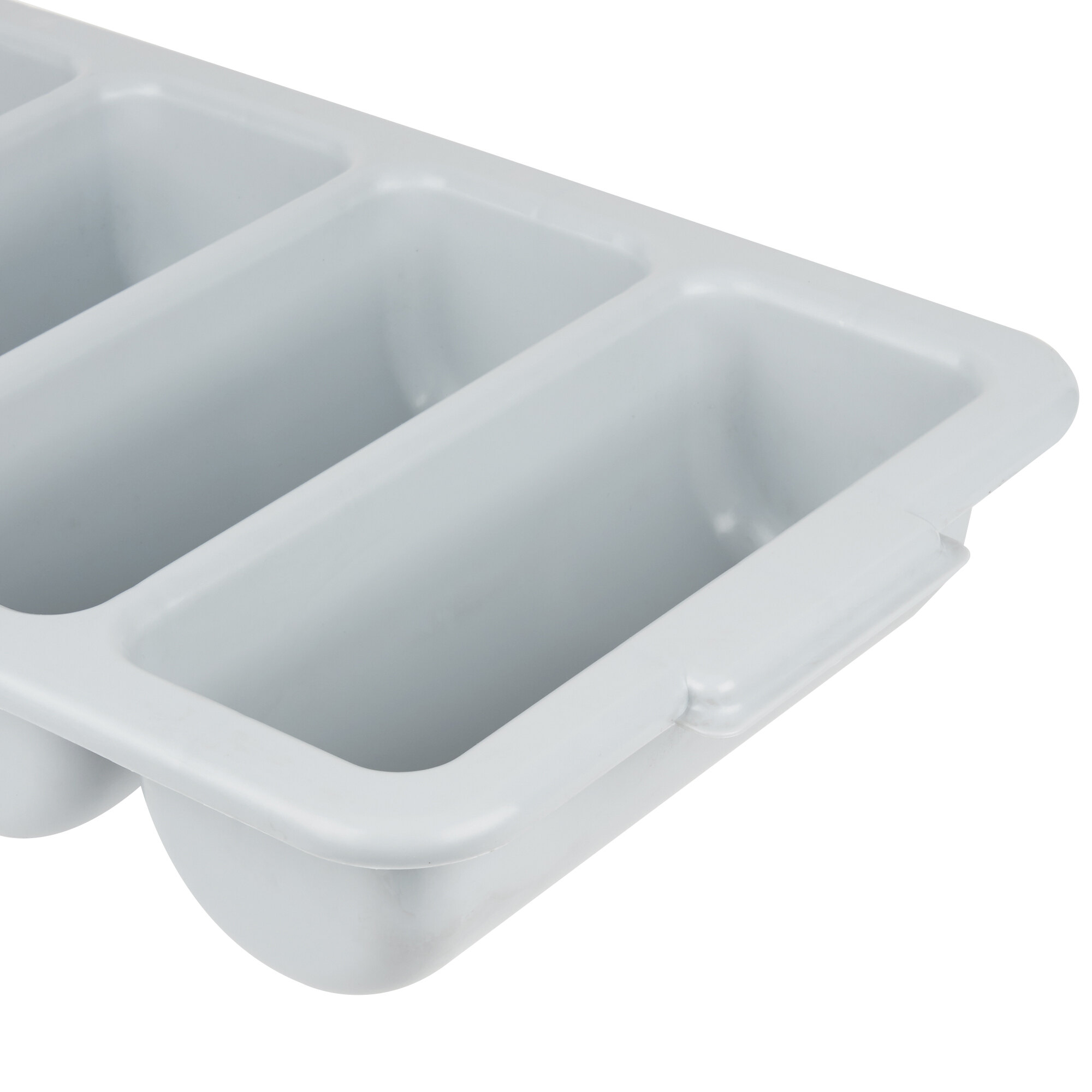 Gray Polyethylene Cutlery Box