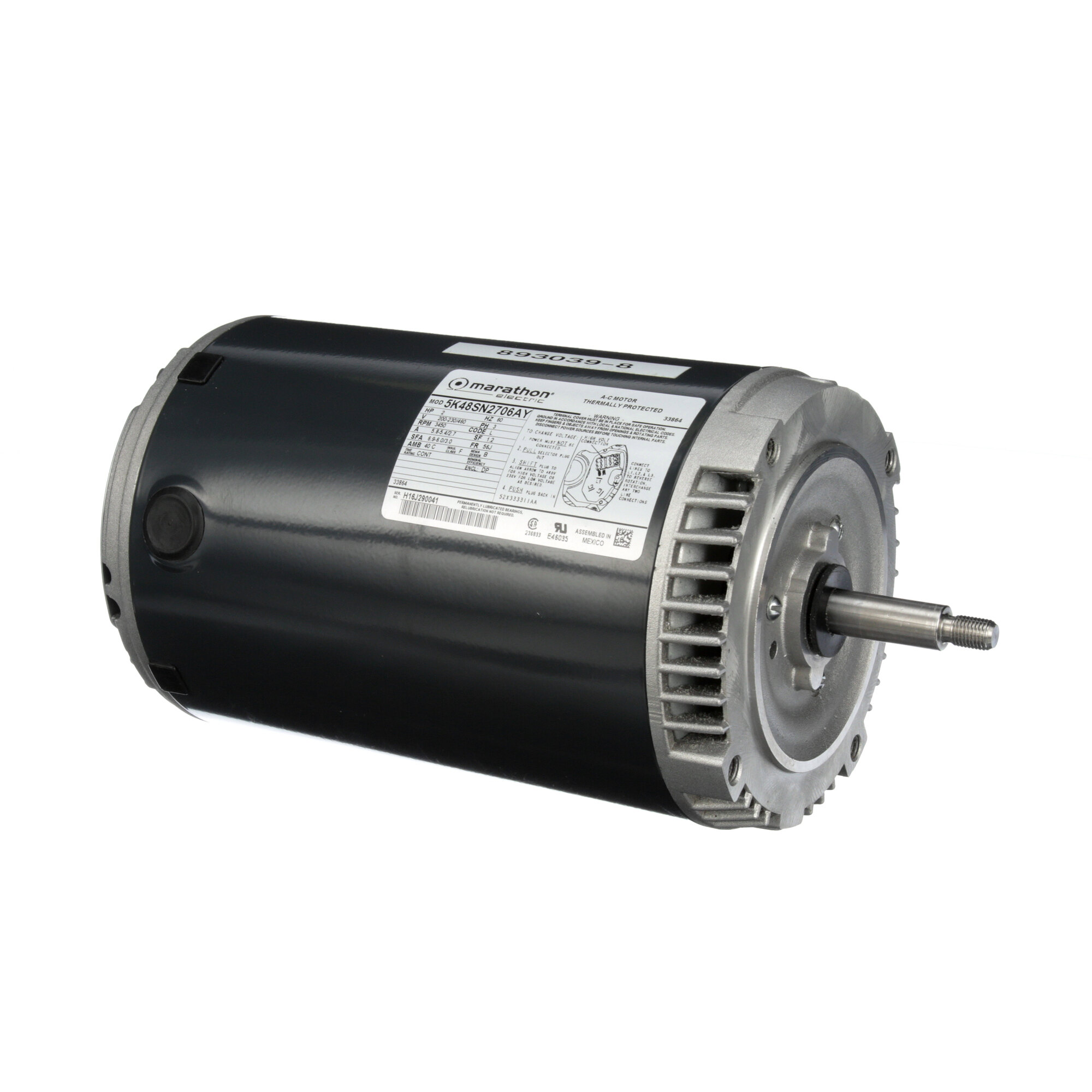 Hobart 00-893039-00008 Pump Motor