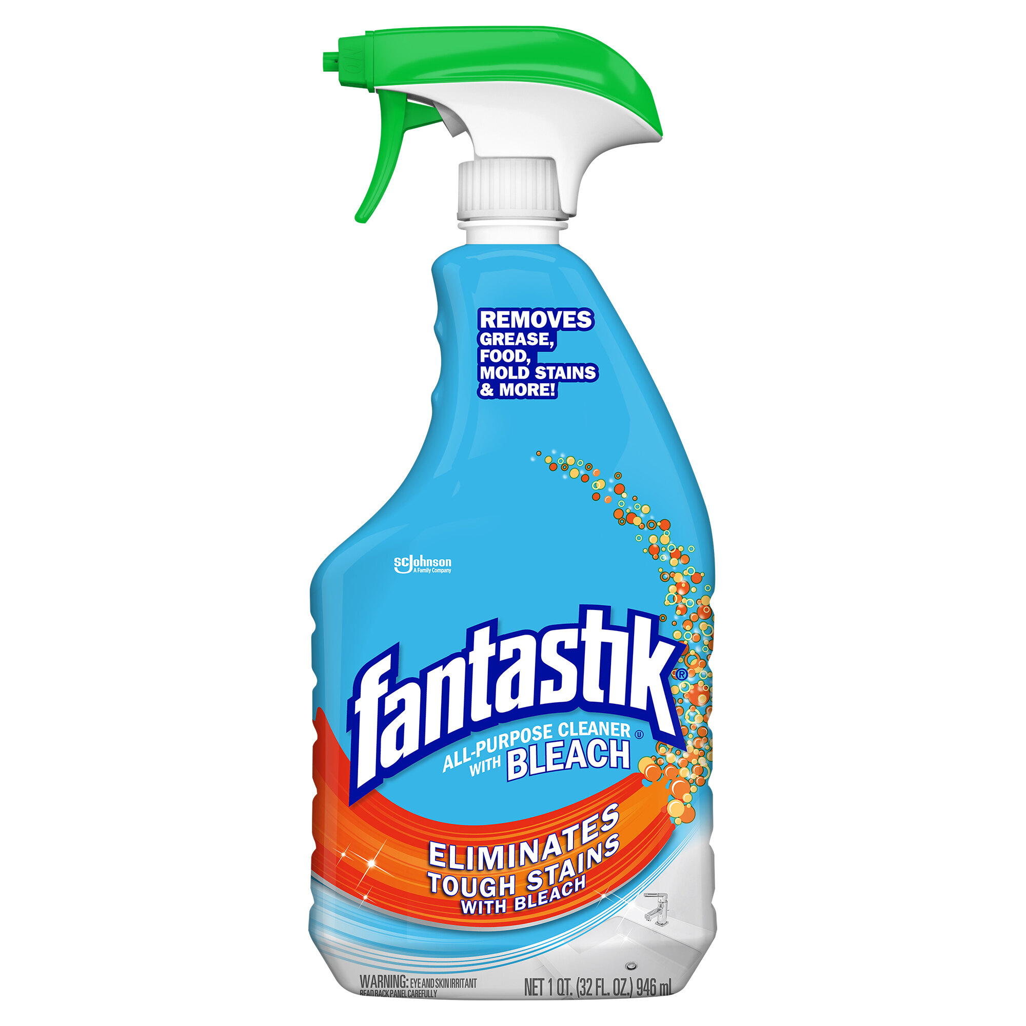 SC Johnson Fantastik® 308685 32 oz. All Purpose Spray Cleaner with