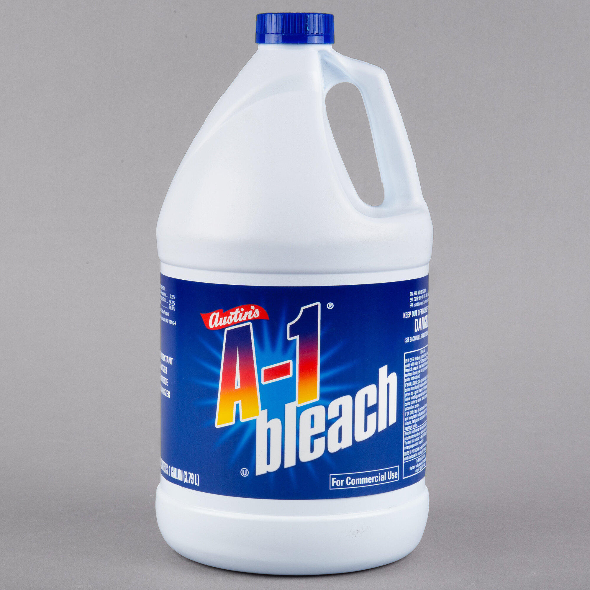James Austin's A1 1 Gallon / 128 oz. Bleach 6/Case