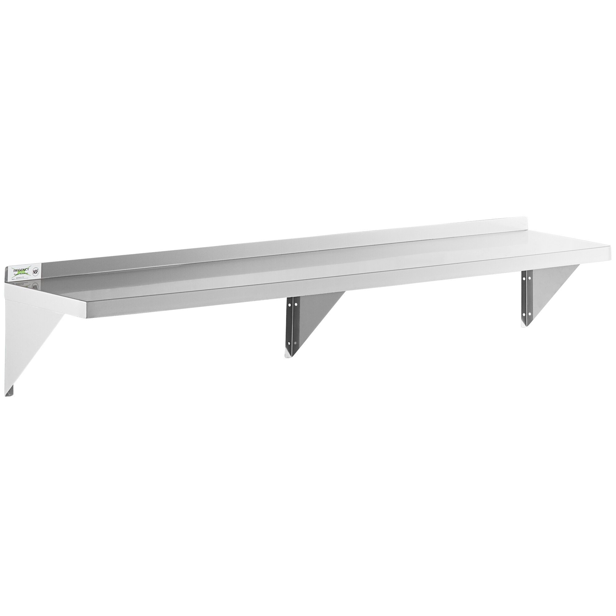 Stainless Steel Shelf for Kitchens (16 Gauge, 72")