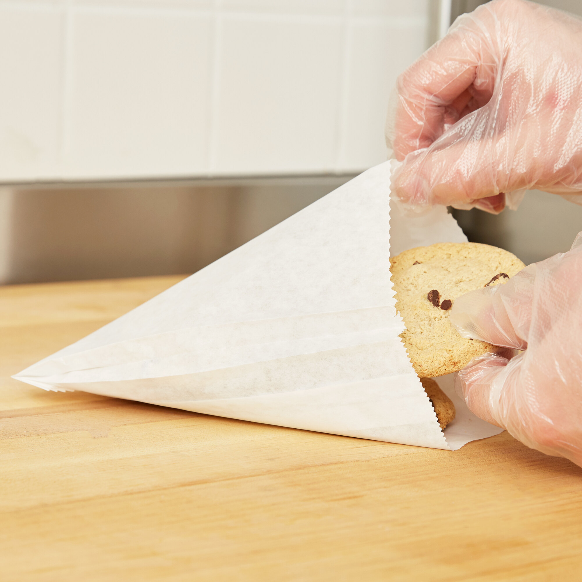 6 3/4" x 6 3/4" Dry Waxed Sandwich Bag 2000/Case