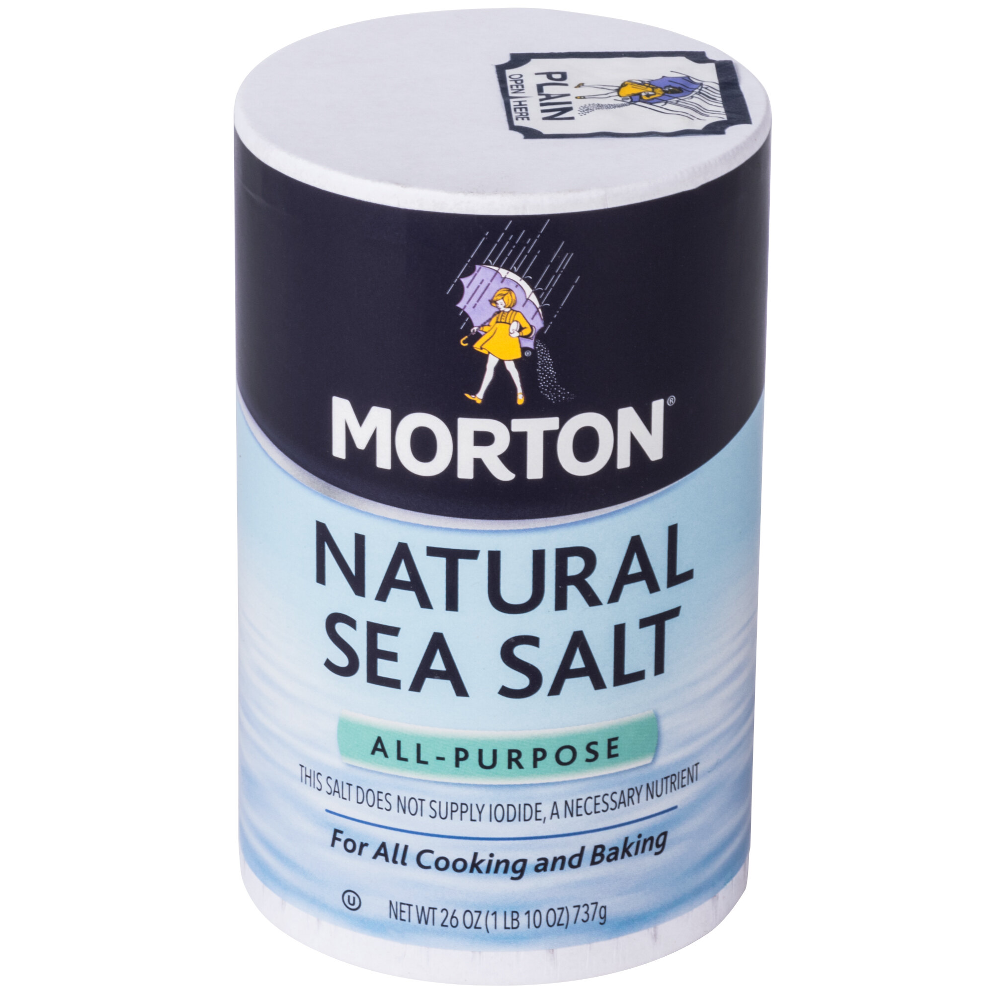 Morton 26 oz. AllPurpose Natural Sea Salt