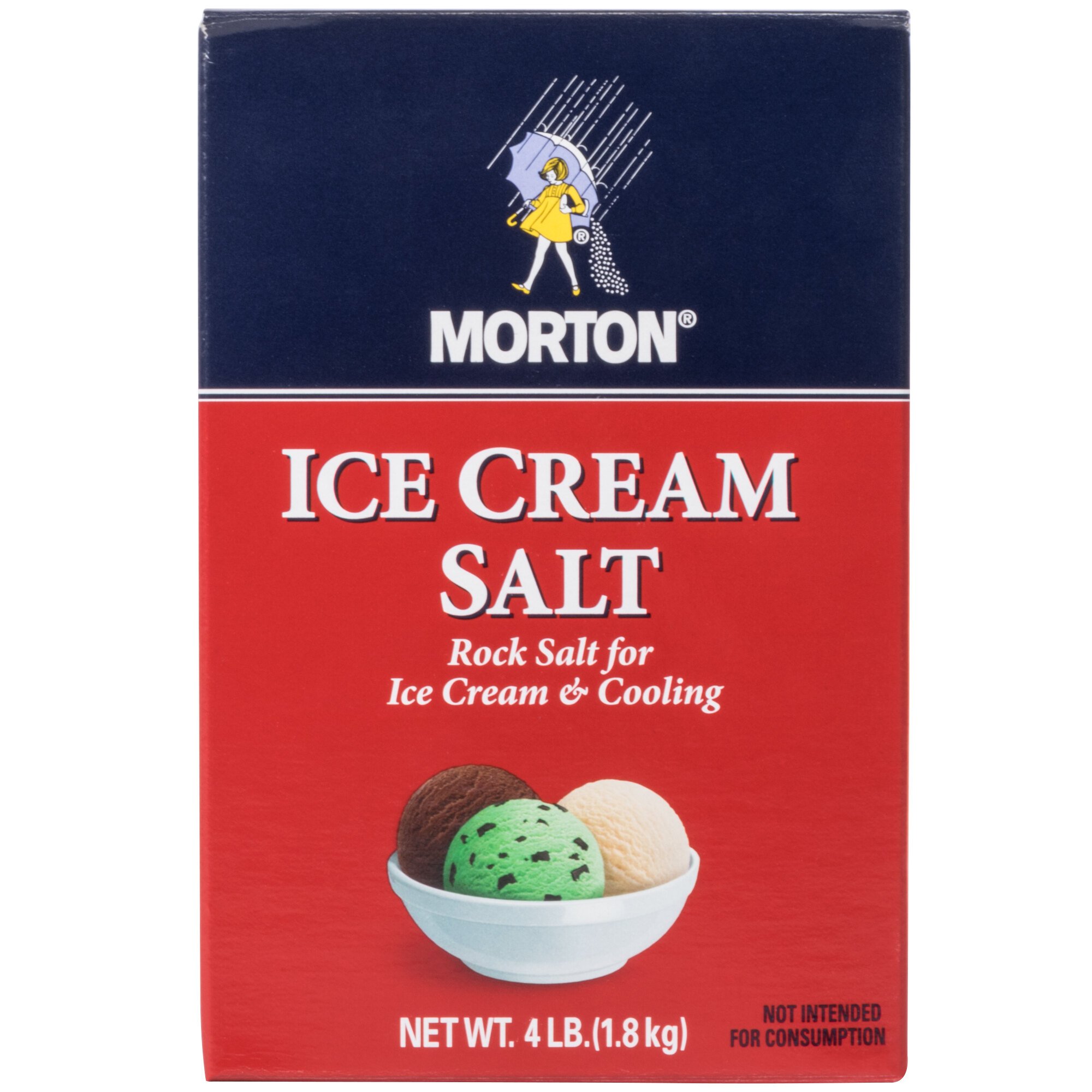 Morton 4 lb. Ice Cream Rock Salt