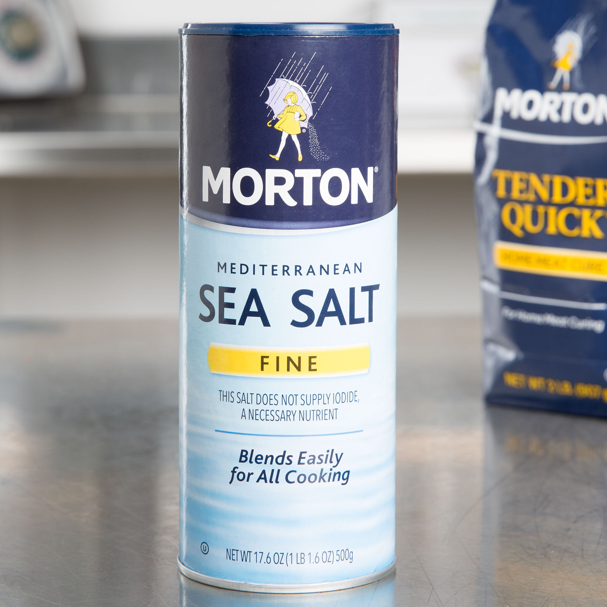 Morton 17 6 Oz Fine Mediterranean Sea Salt Case   1246737 