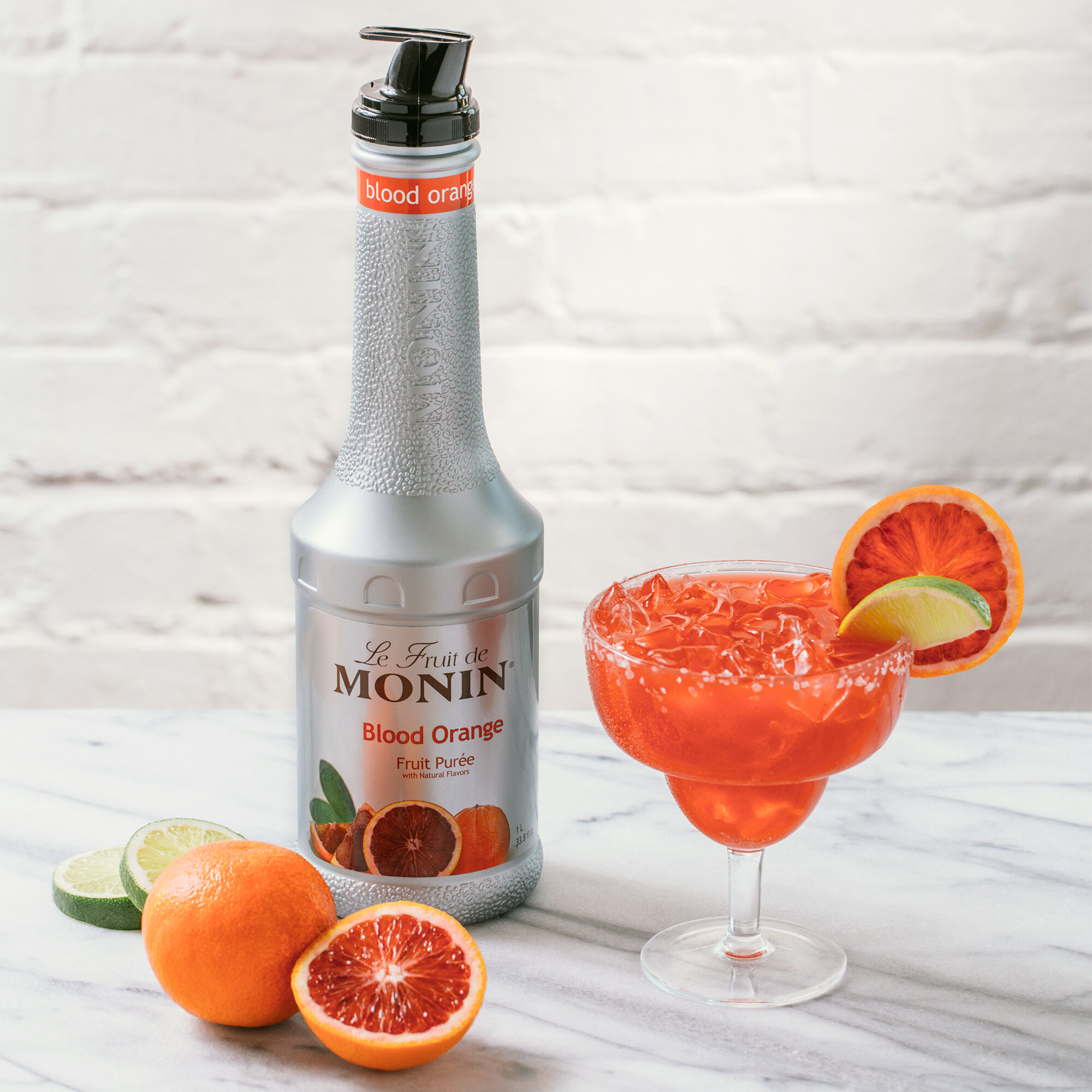 Monin Blood Orange Puree 1 Liter