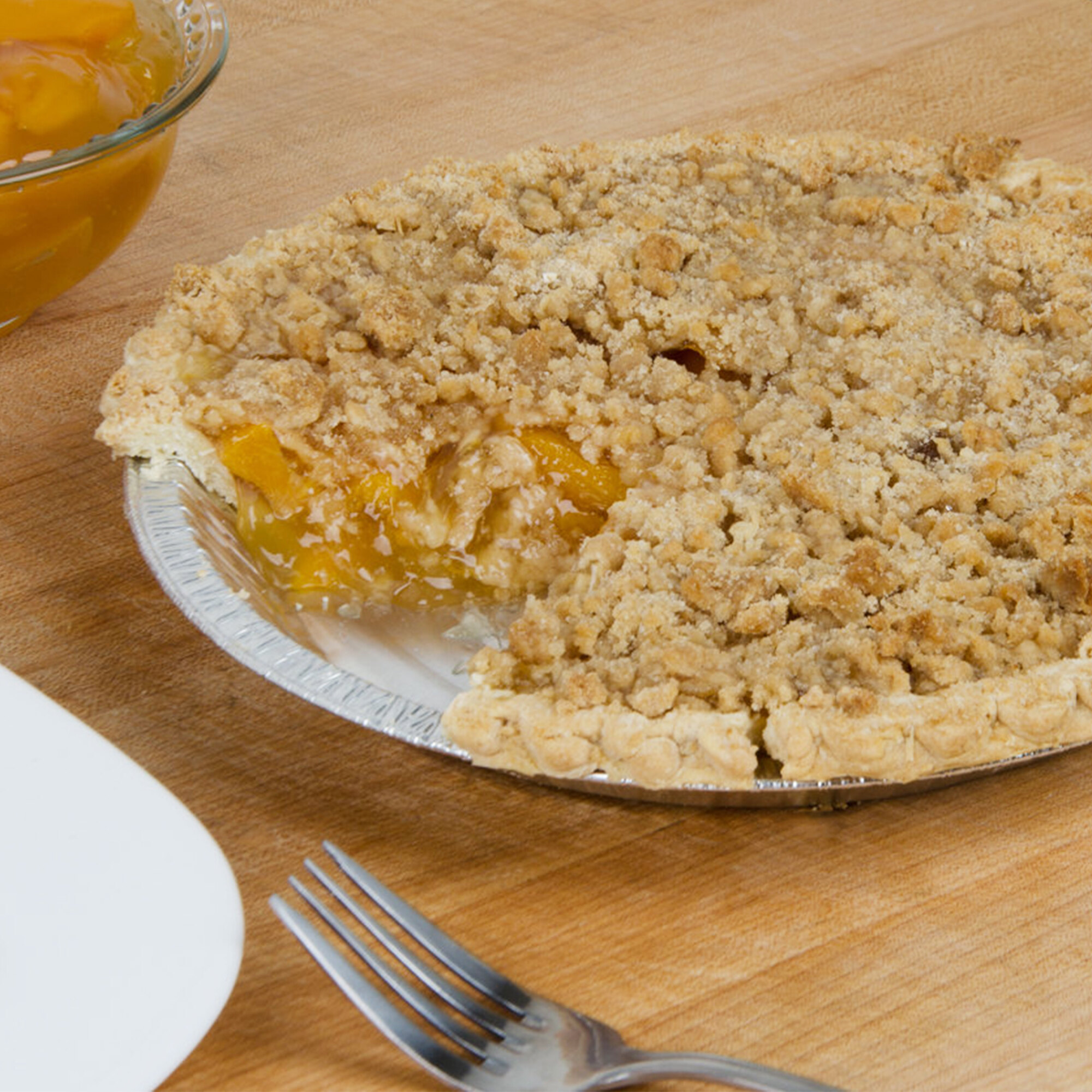 Lucky Leaf 10 Can Premium NonGMO Peach Pie Filling 3/Case