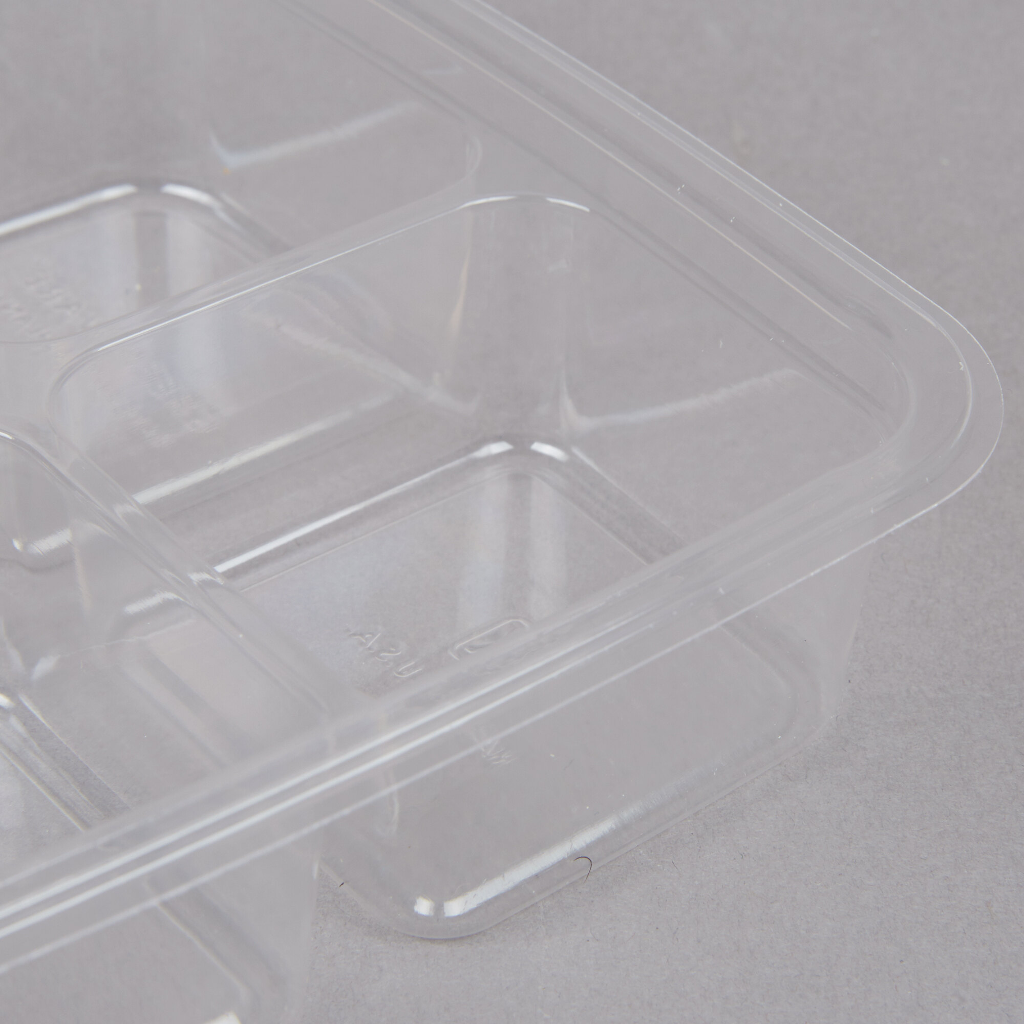 Fabri Kal Greenware Gs S Oz Shallow Compartment Clear Pla