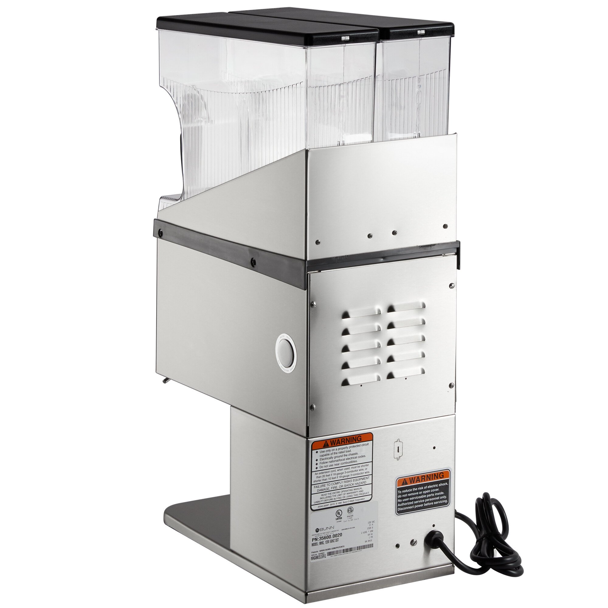 Bunn 35600.0020 BrewWISE MHG Stainless Steel Multi Hopper Coffee