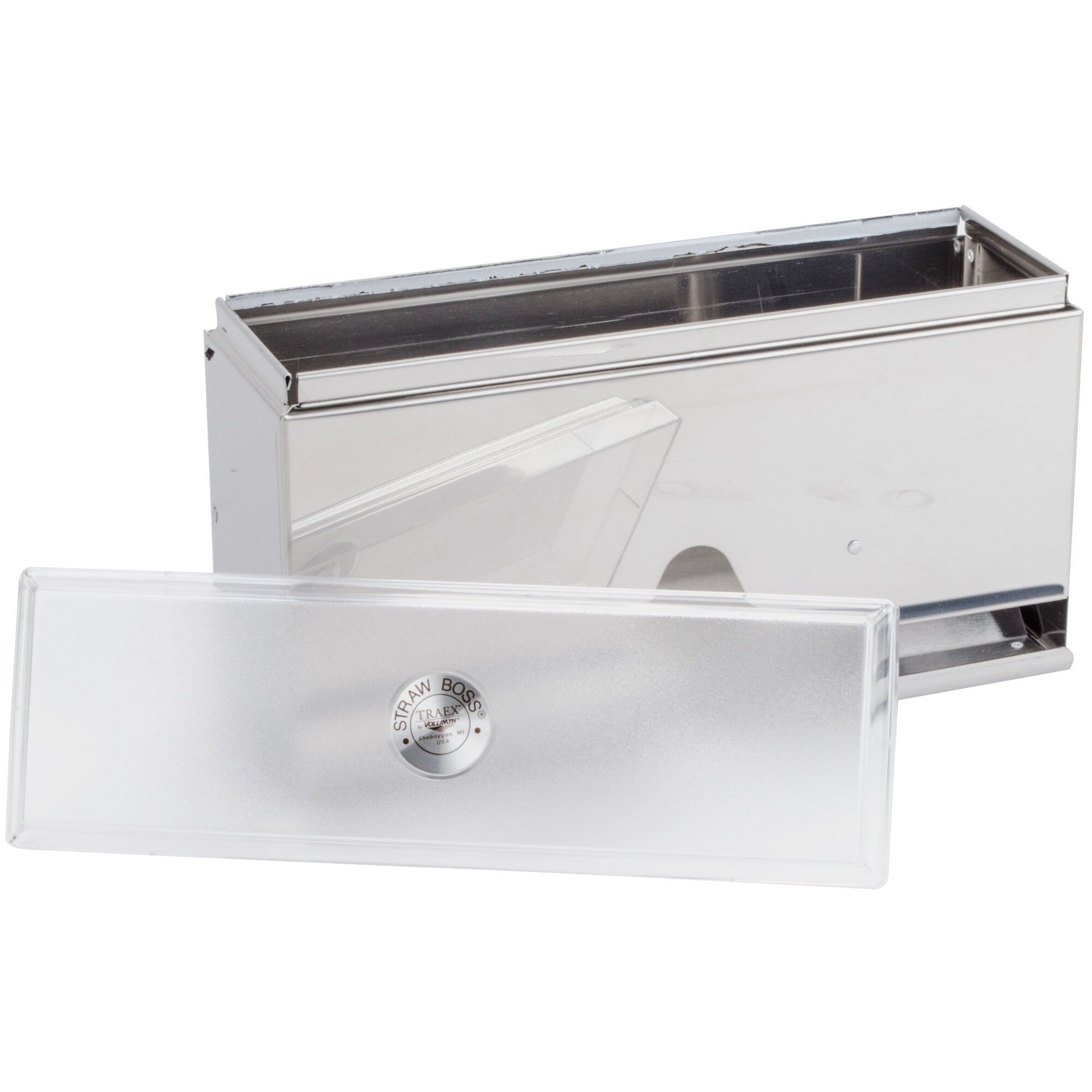 Vollrath 380528 Straw Boss Single Sided Wrapped Straw Dispenser