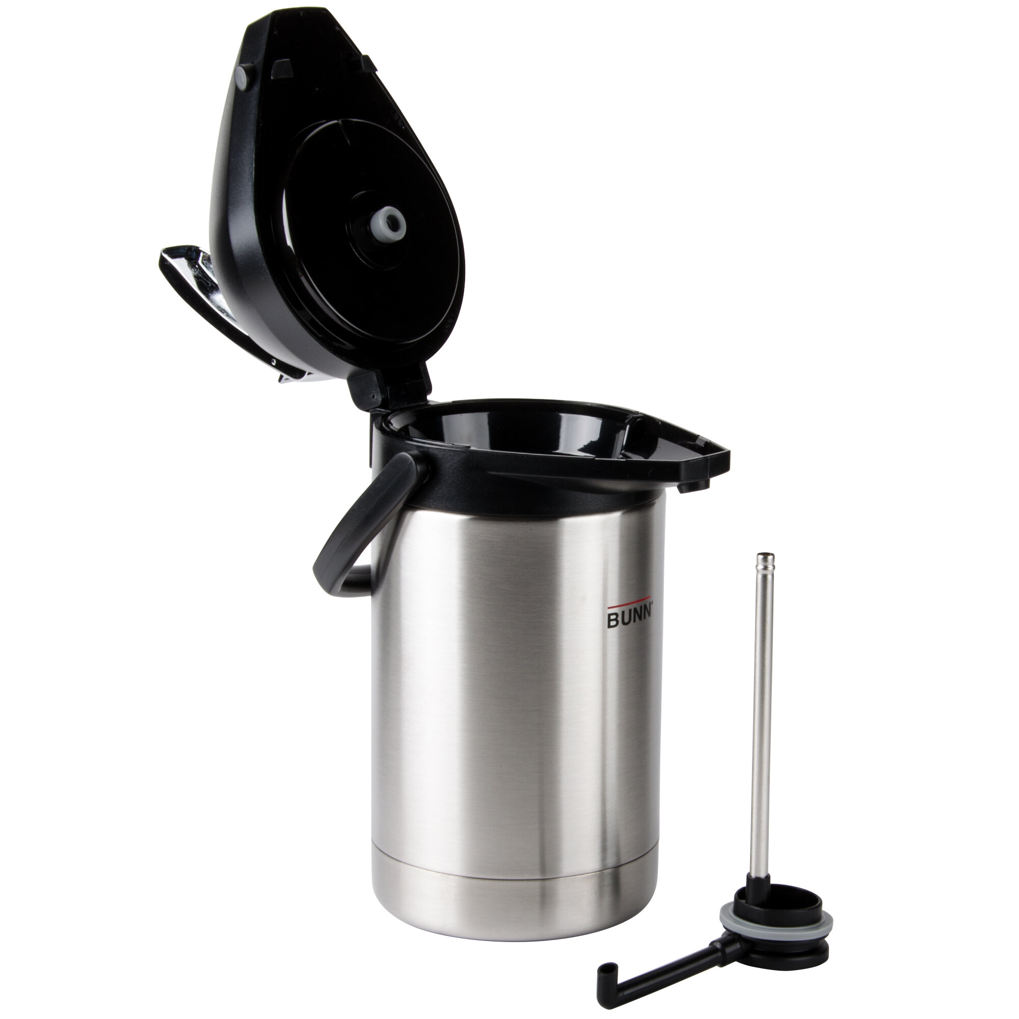Bunn 2.5 Liter Airpot, Stainless Steel staurantStore