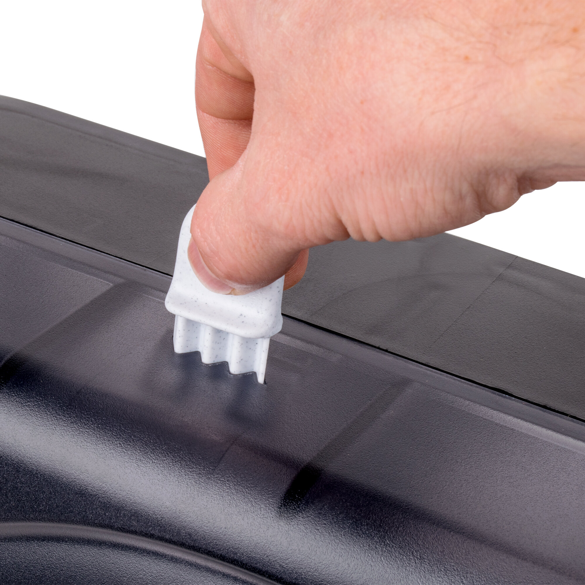 San Jamar R4090TBK Twin Oceans 9" Double Roll Jumbo Toilet Tissue