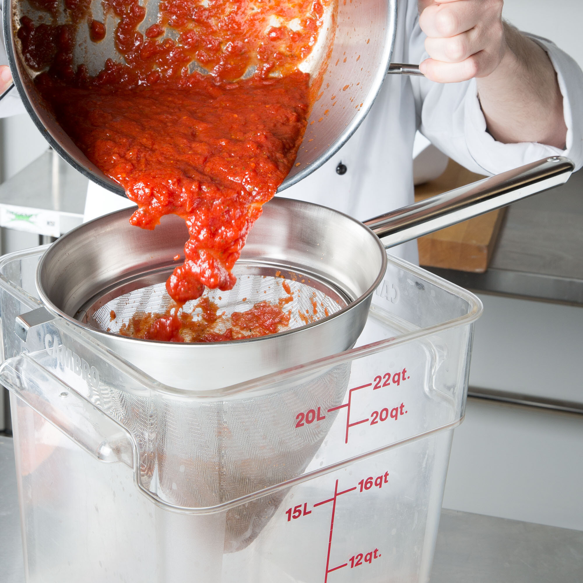 10" Bouillon / Chinois Strainer