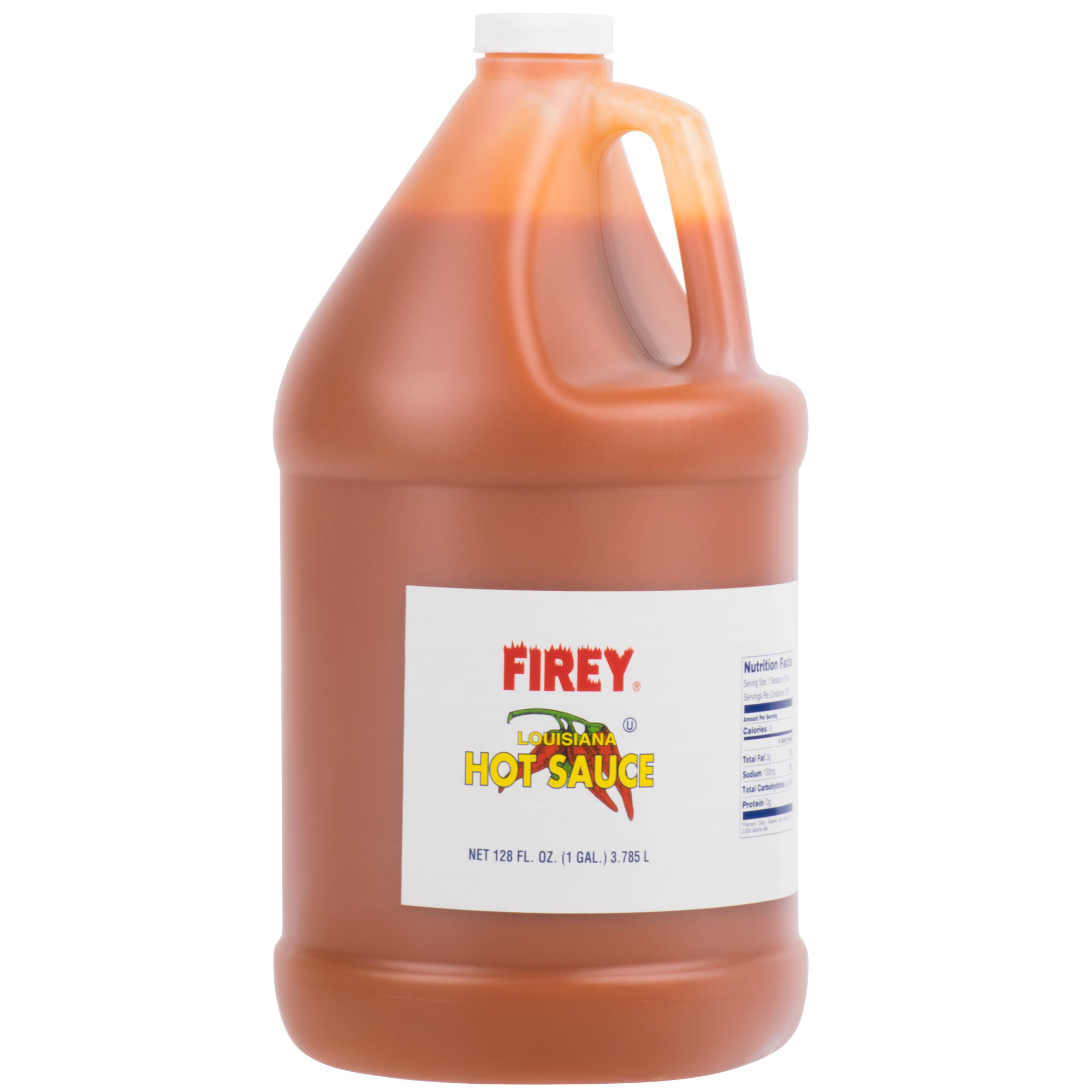 Firey 1 Gallon Louisiana Style Hot Sauce