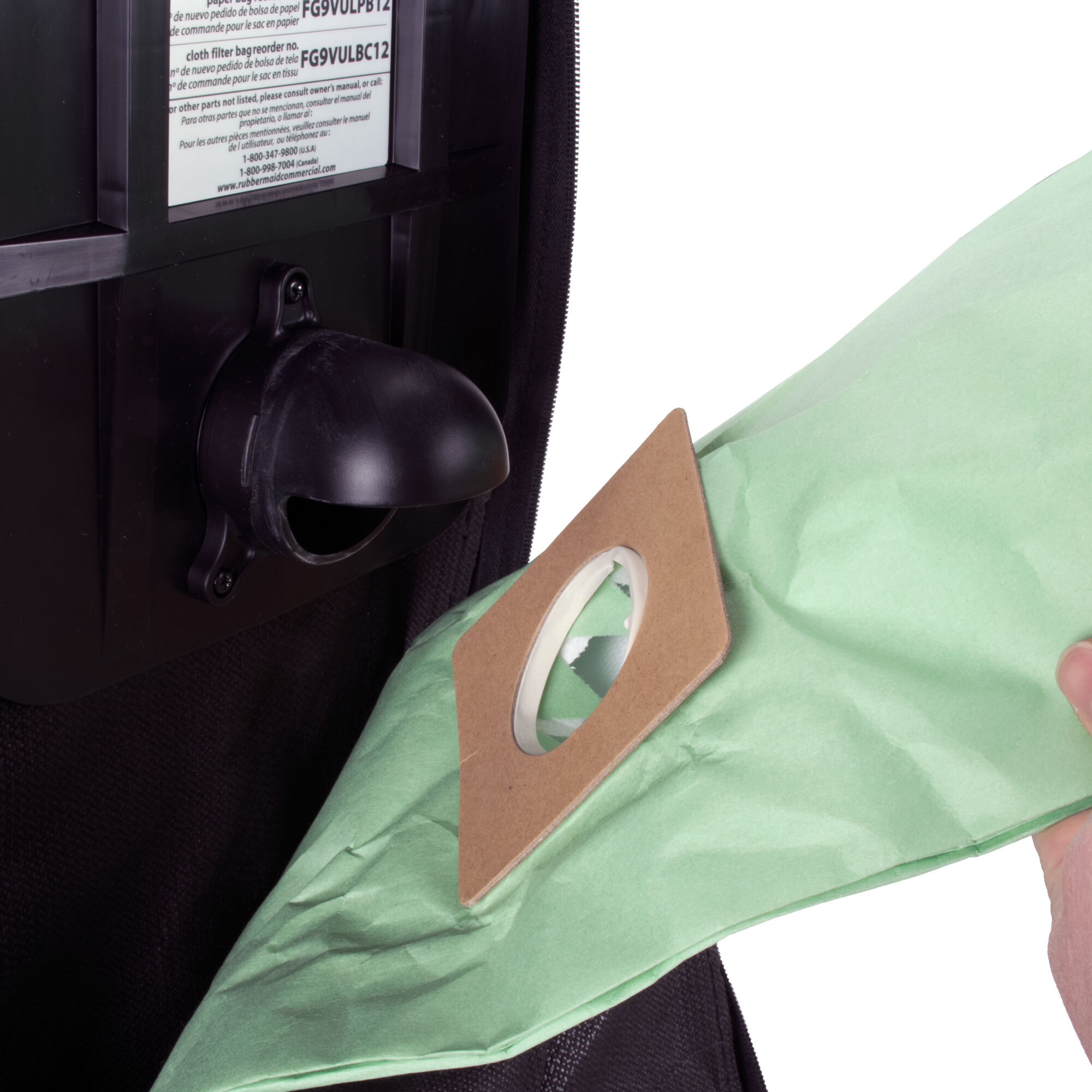 Rubbermaid FG9VULPB12 10.62 qt. Paper Vacuum Bag 10/Pack