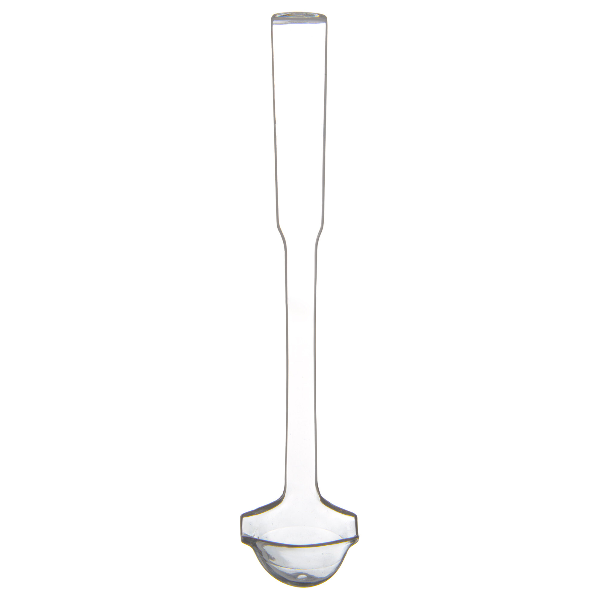 Carlisle 024007 Carly Clear 0.75 oz. Salad Bar Ladle