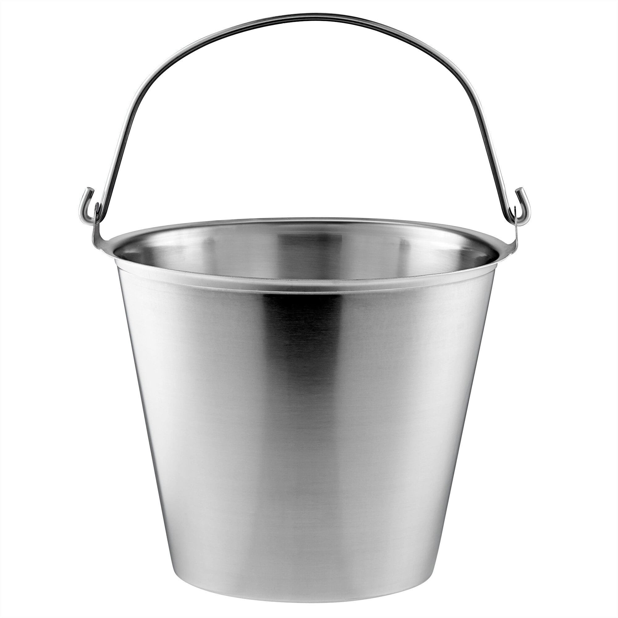 Vollrath 58130 12.5 Qt. Stainless Steel Tapered Dairy Pail