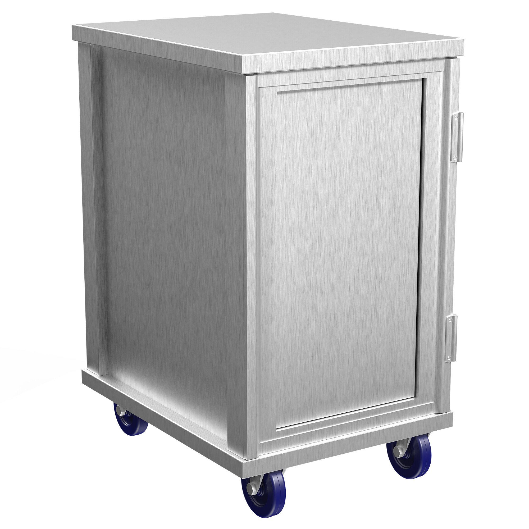 Winholt EC1824C 24 Pan End Load Enclosed Bun / Sheet Pan Rack Assembled