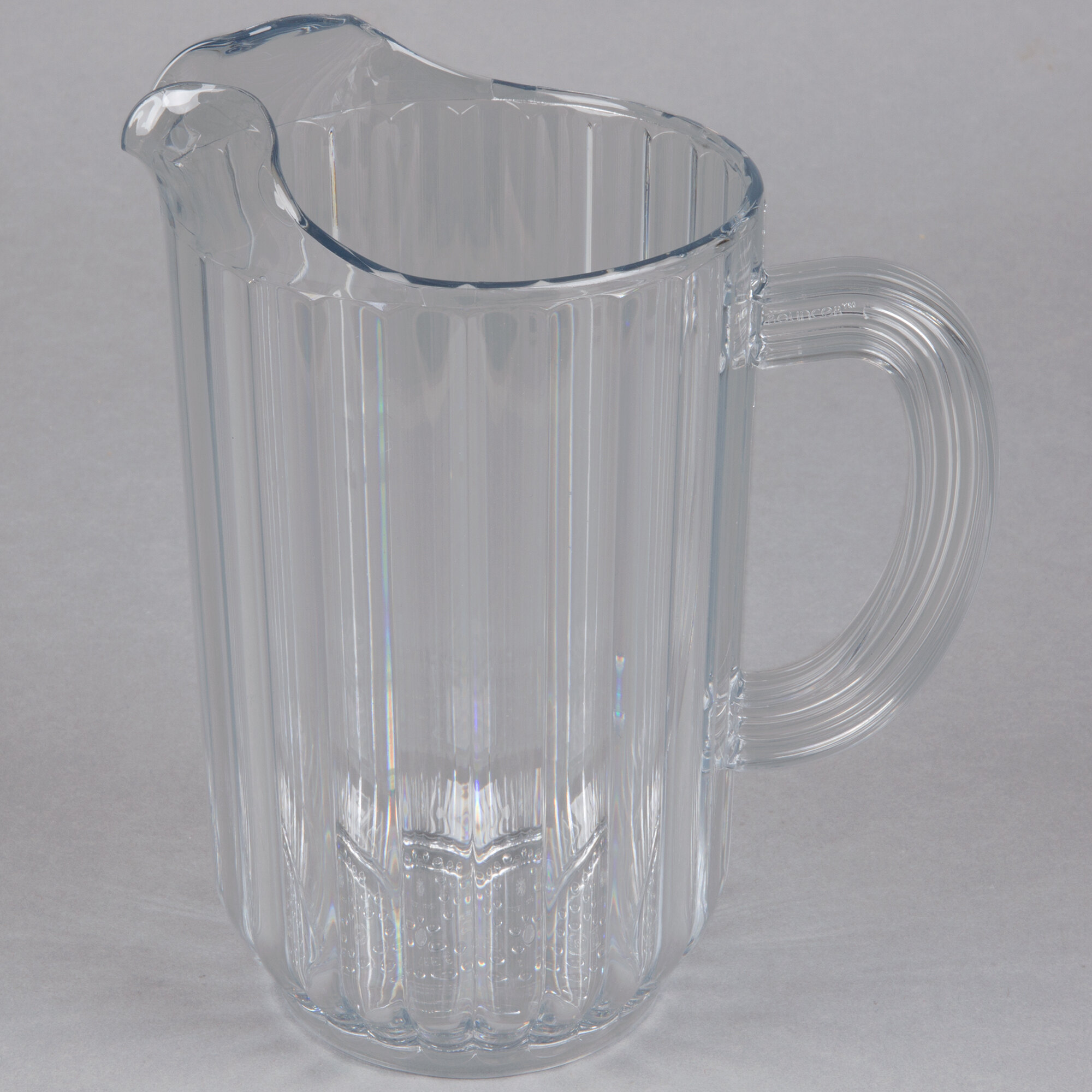 Rubbermaid FG333700CLR 54 oz. Plastic Bouncer Pitcher