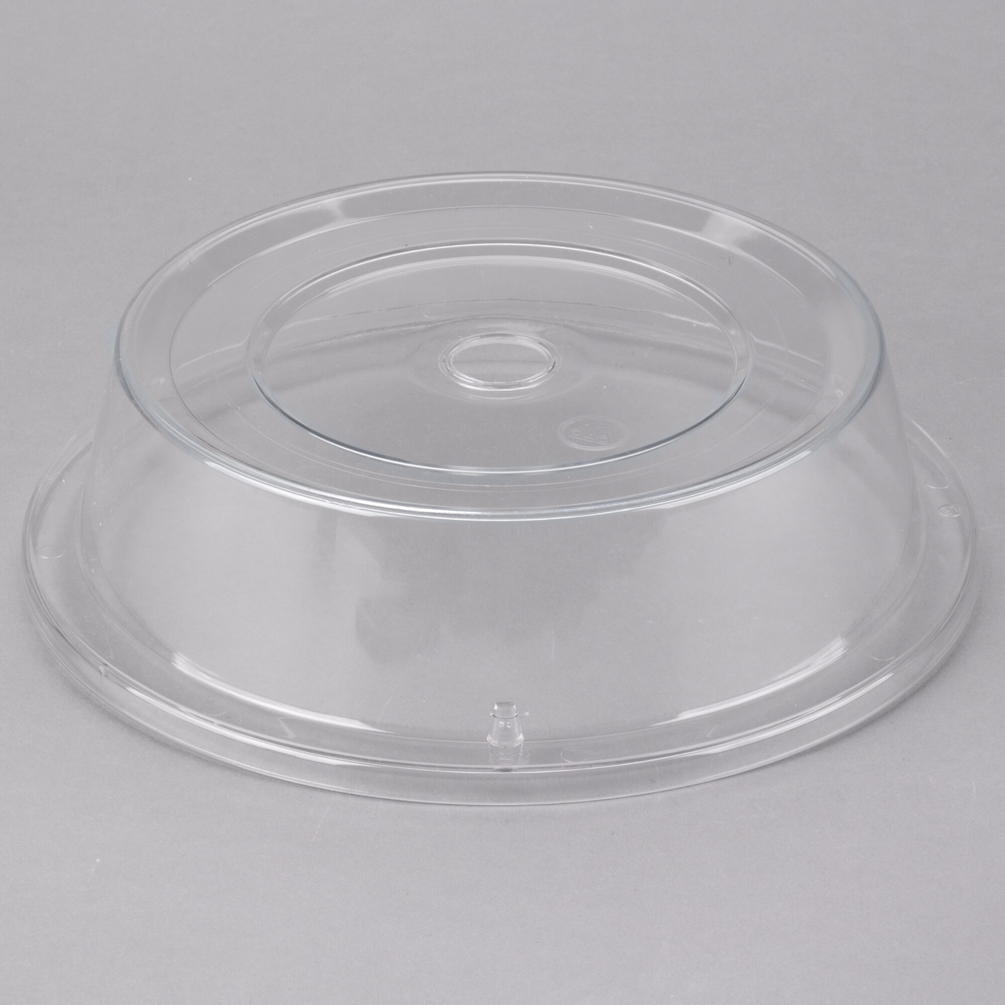 Carlisle Clear Polycarbonate Plate Covers (Fits 9-13/16