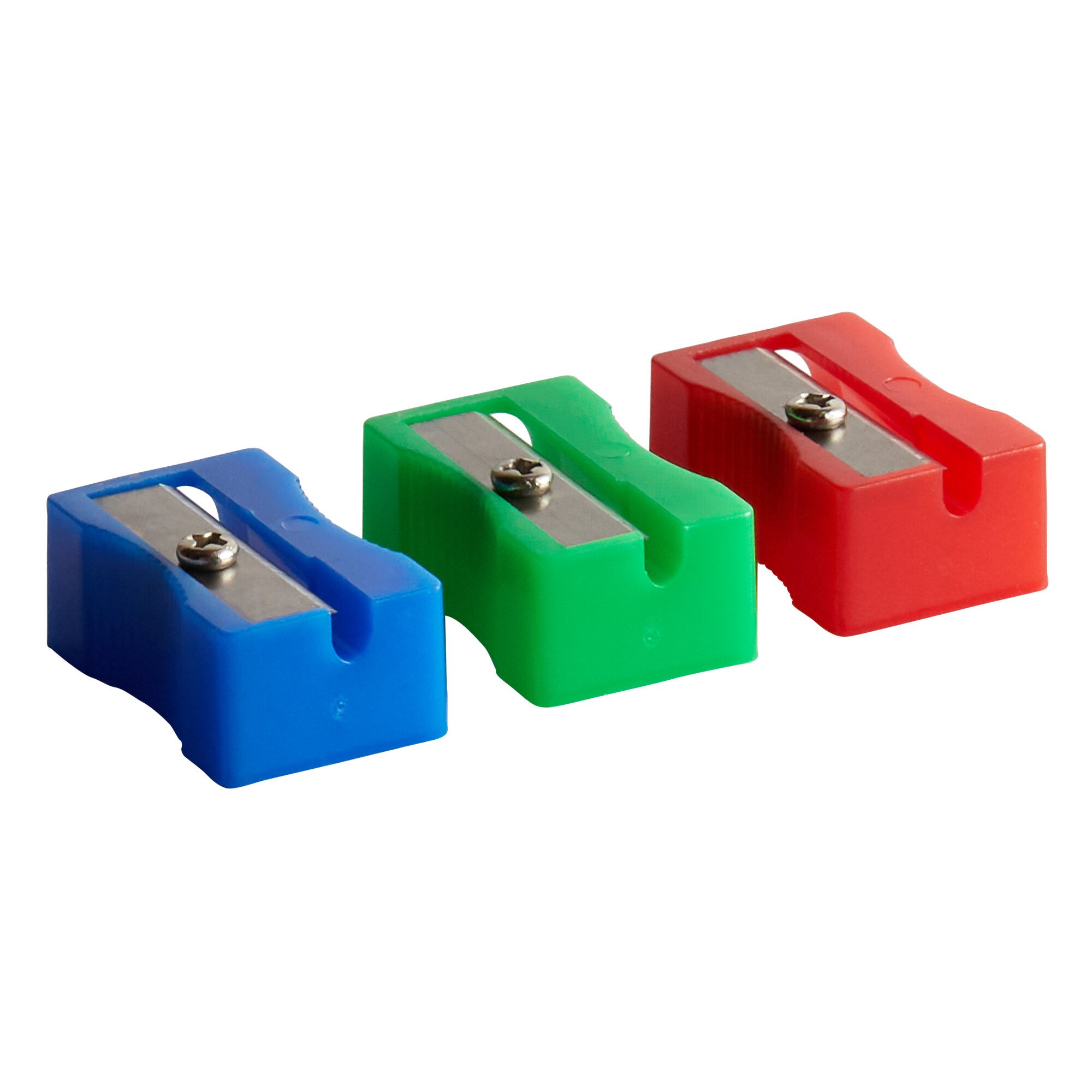 Westcott 15993 Assorted Color Manual Pencil Sharpeners - 24/Pack ...