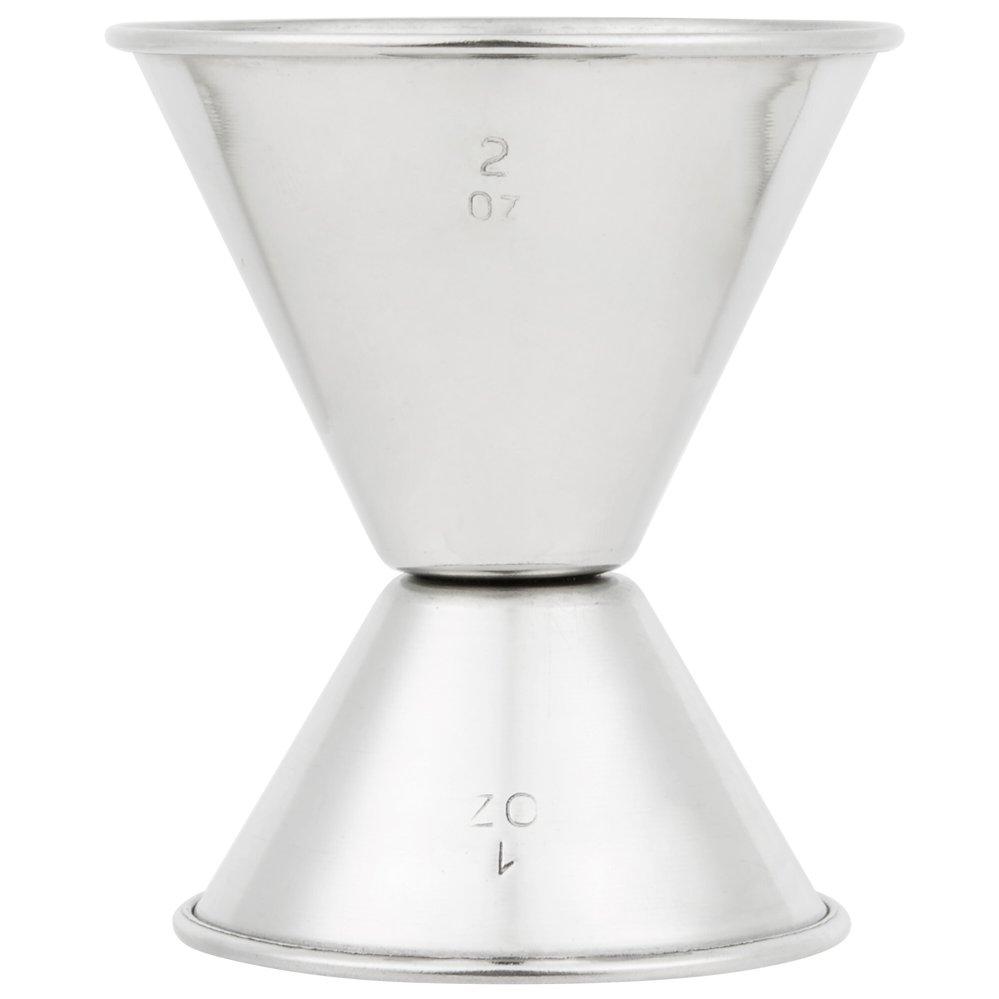 1 oz. & 2 oz. Stainless Steel Jigger