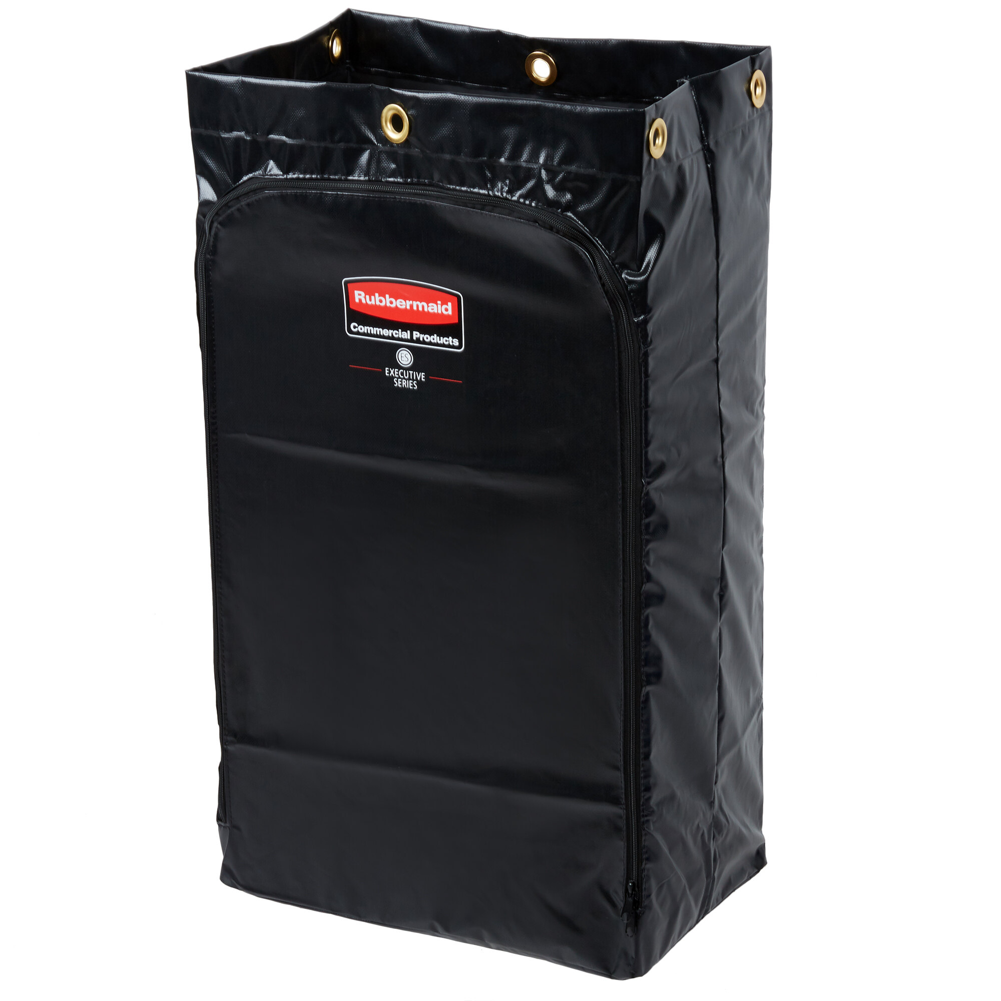 Rubbermaid 1966720 Executive 24 Gallon Black Vinyl Janitor Cart Bag