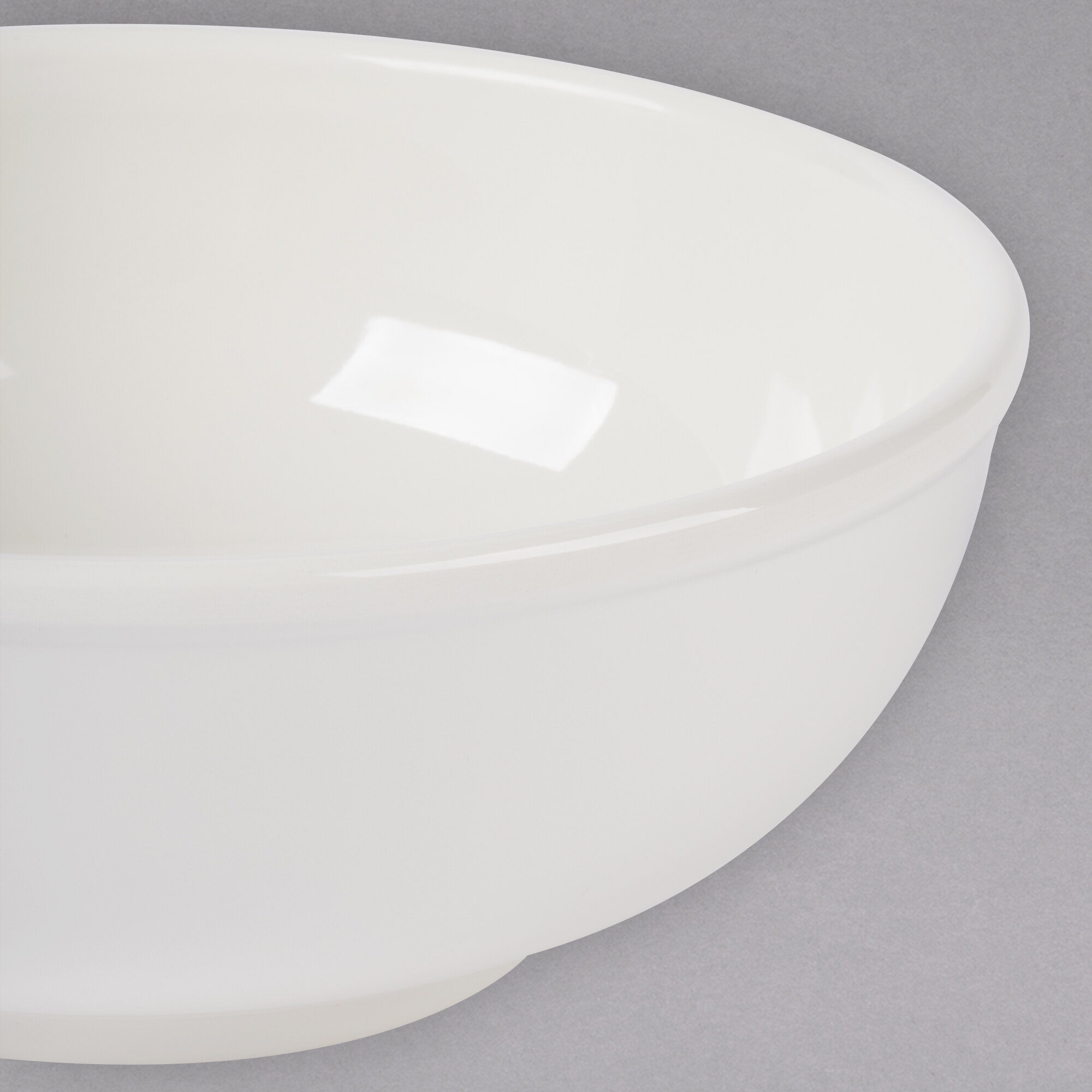 Thunder Group PH5008V 1.81 Qt. Ivory Melamine Pho Noodle Bowl 12/Pack