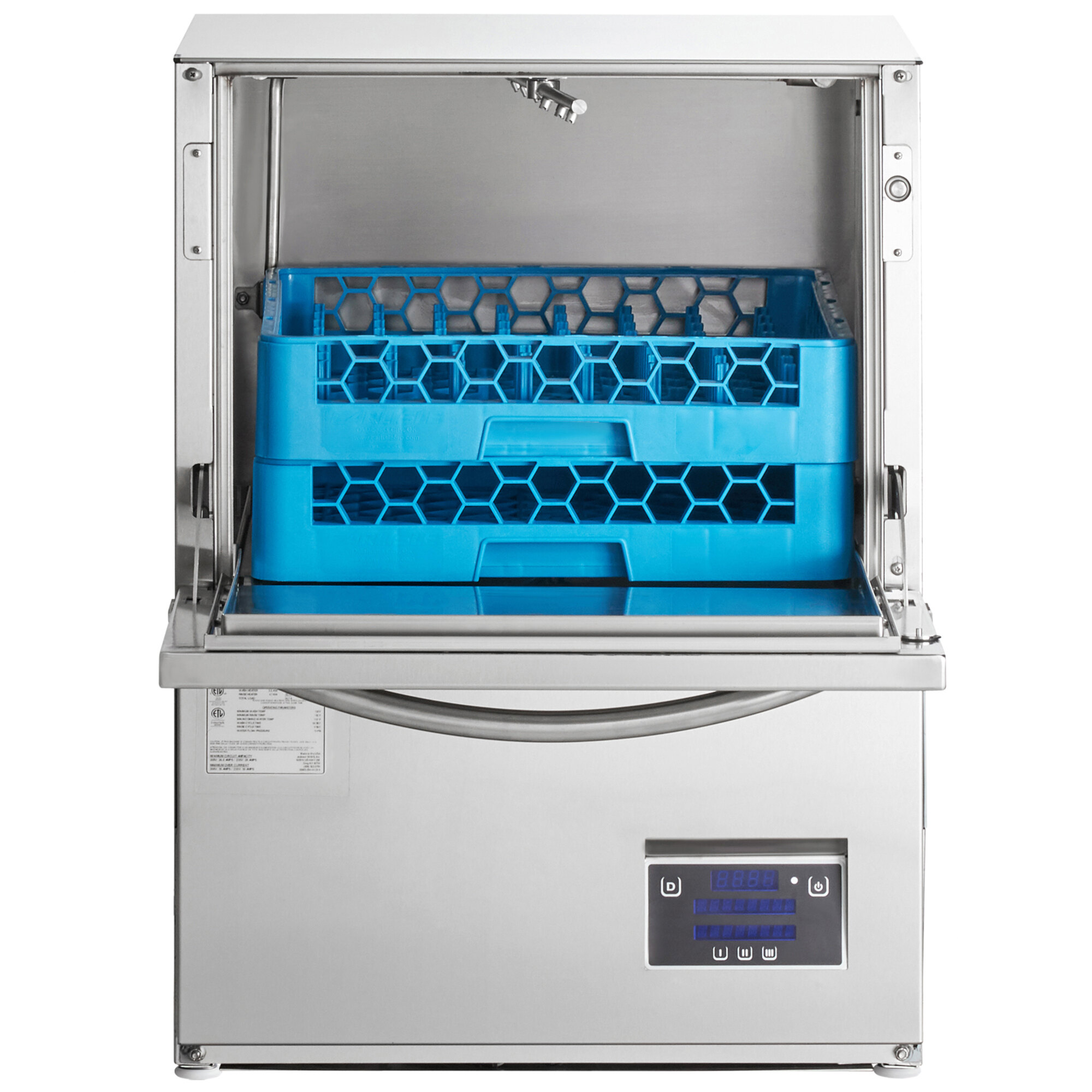 Noble Warewashing UH30E Energy Efficient High Temp Undercounter
